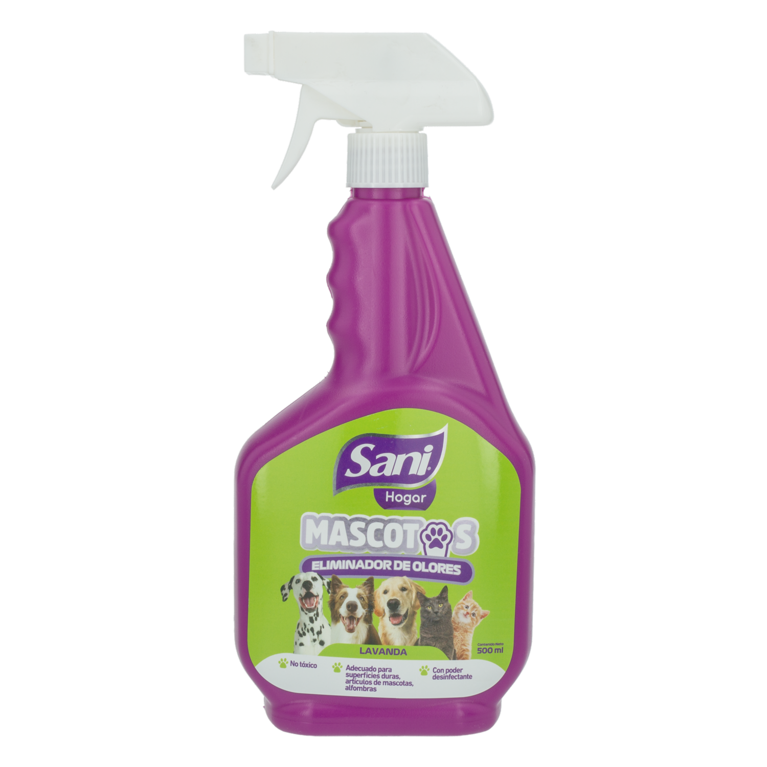 Eliminador De Olores Para Mascotas SANI 500 Ml