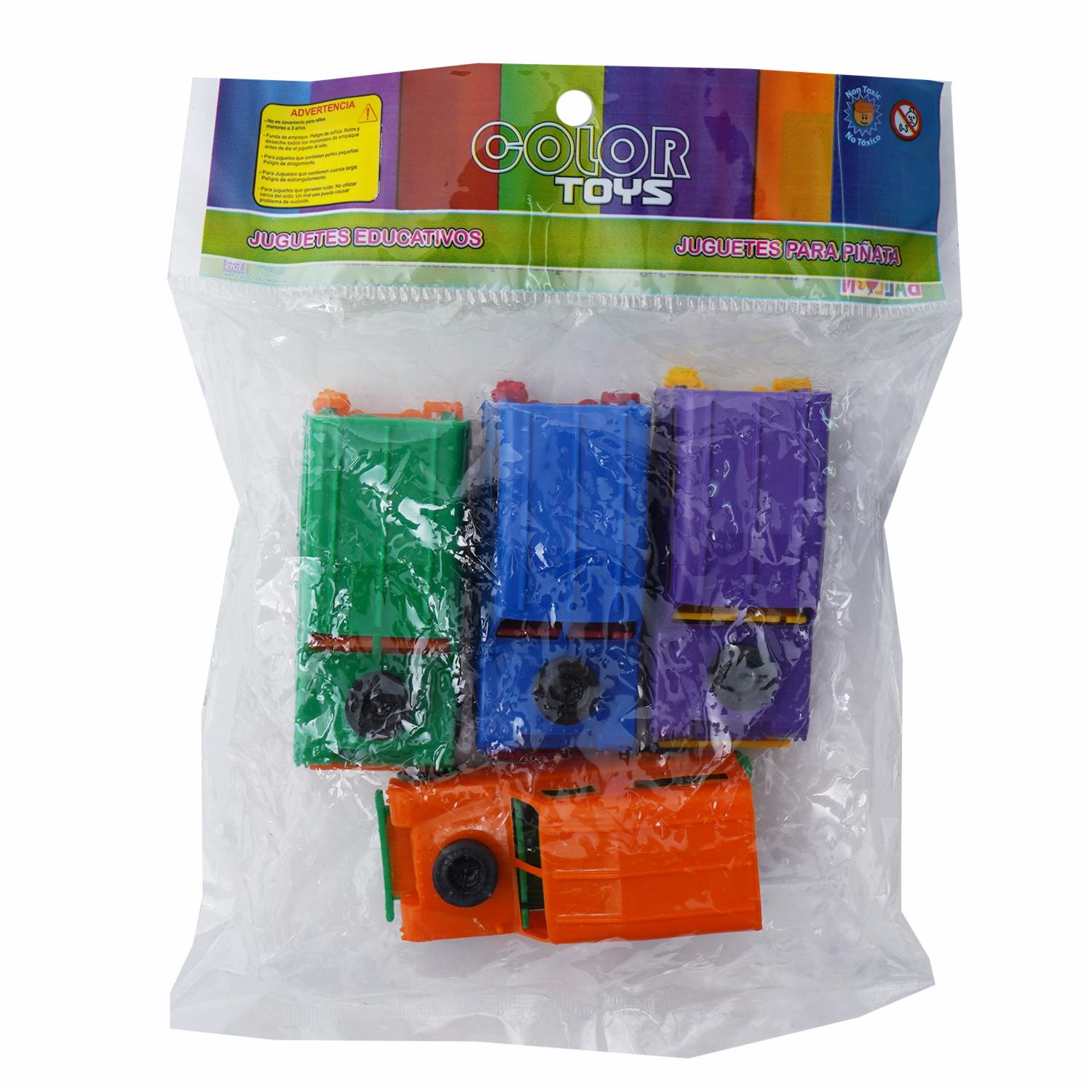 Juguete Mini Carritos COLOR TOYS X 4 Uds