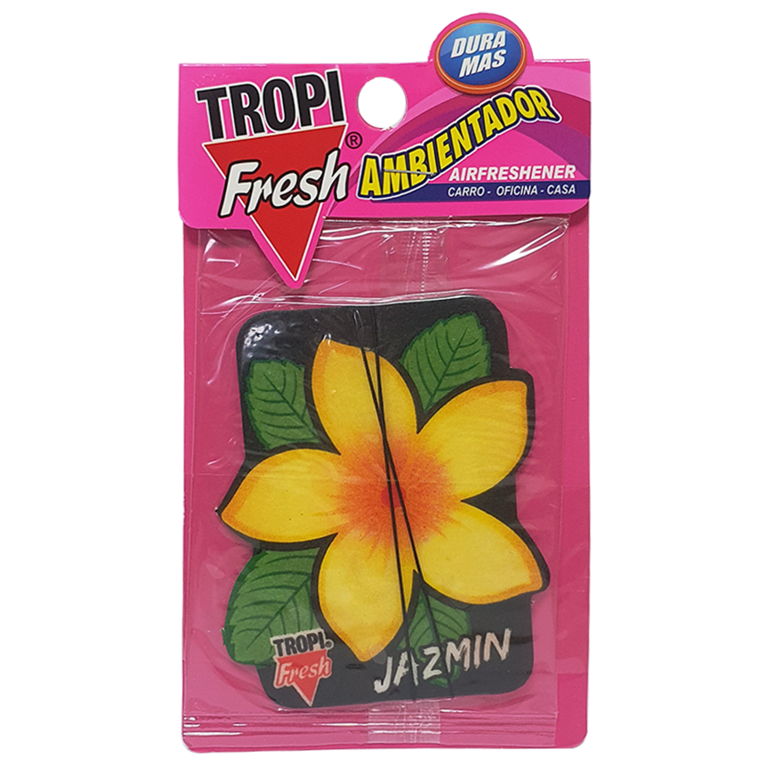 Ambiental Para Auto Con Colgador Aroma Jazmín TROPI FRESH 10 G