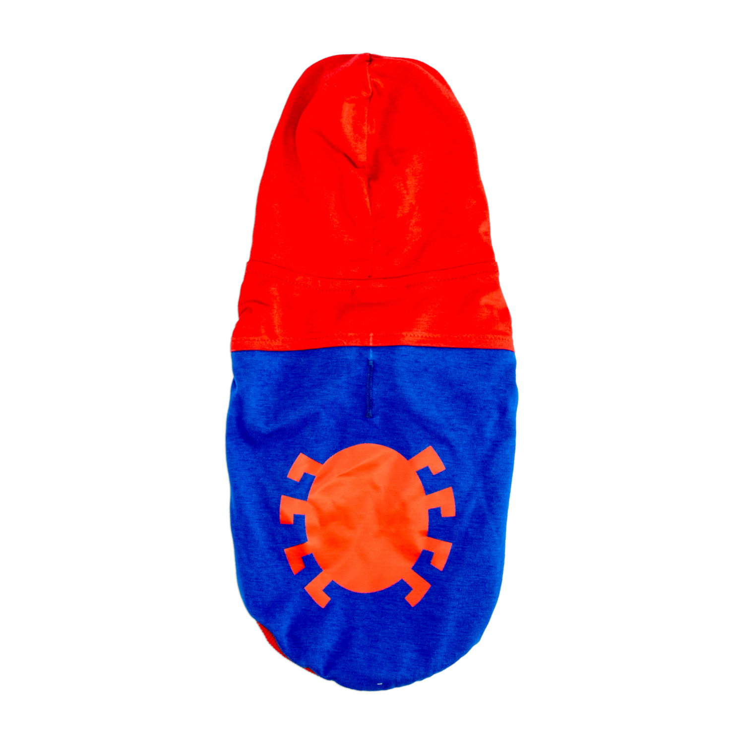 Camiseta Para Mascota Diseño Spiderman Con Capucha Color Rojo MARVEL Talla Extra Grande