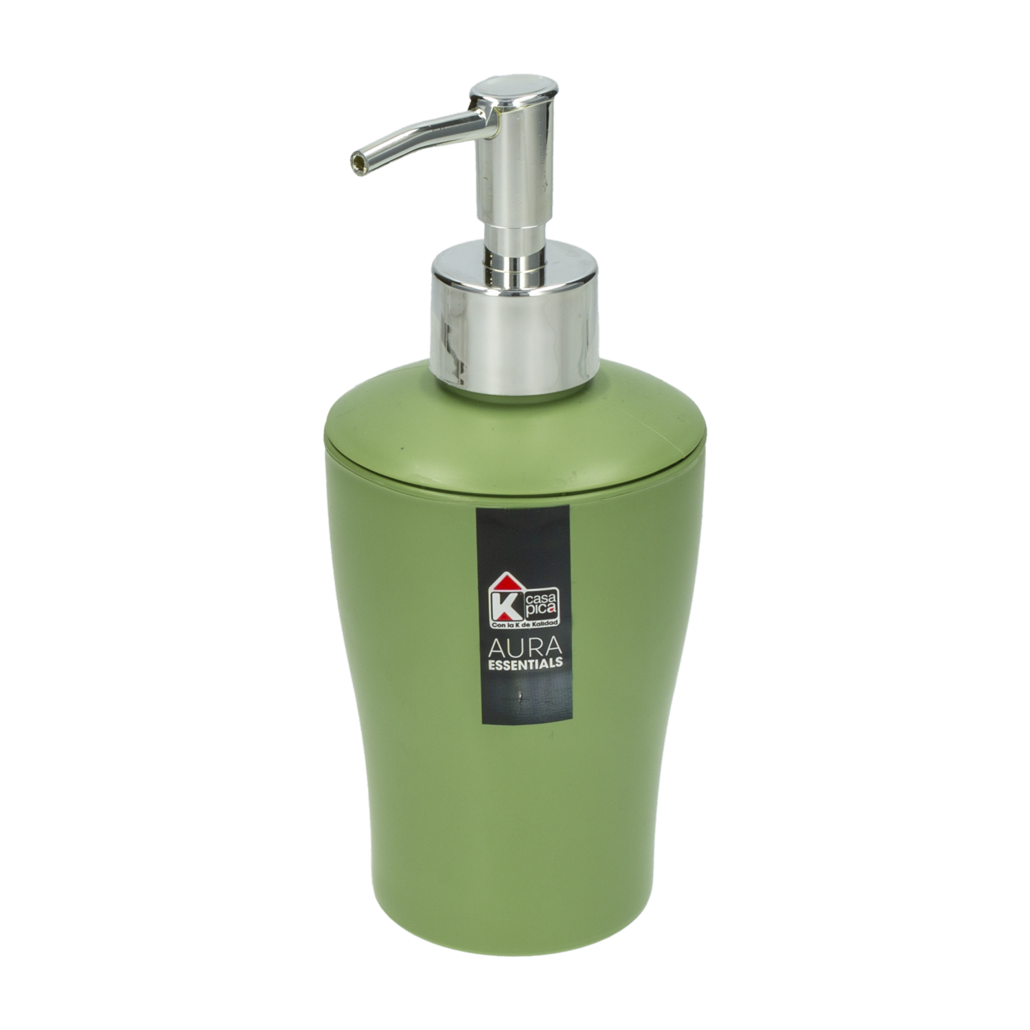 Dispensador De Jabón Diseño  Aura Essential Verde CASA PICA 19X8 CM