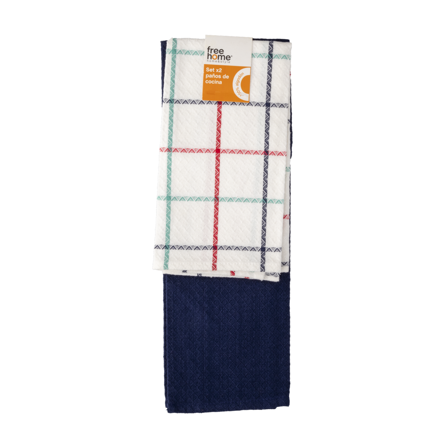 Set De Limpiones Alemanisco Solido Y Alemanisco Azul FREE HOME X 2 Uds