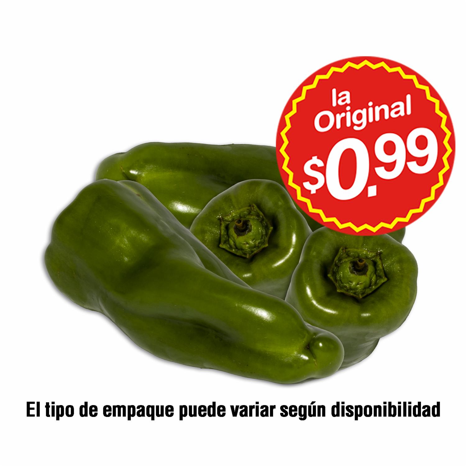 Pimiento Verde LA ORIGINAL 800 G