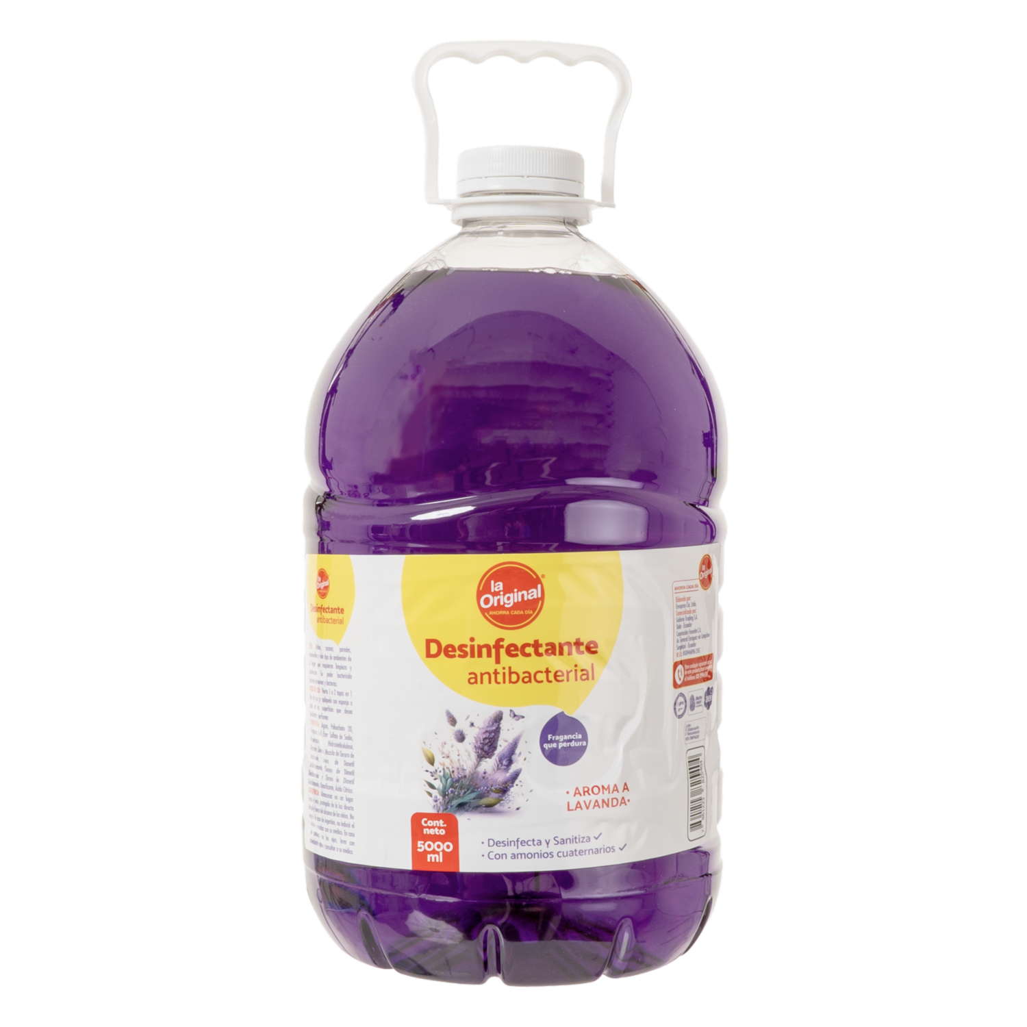 Desinfectante Antibacterial Aroma Lavanda LA ORIGINAL 5000 Ml