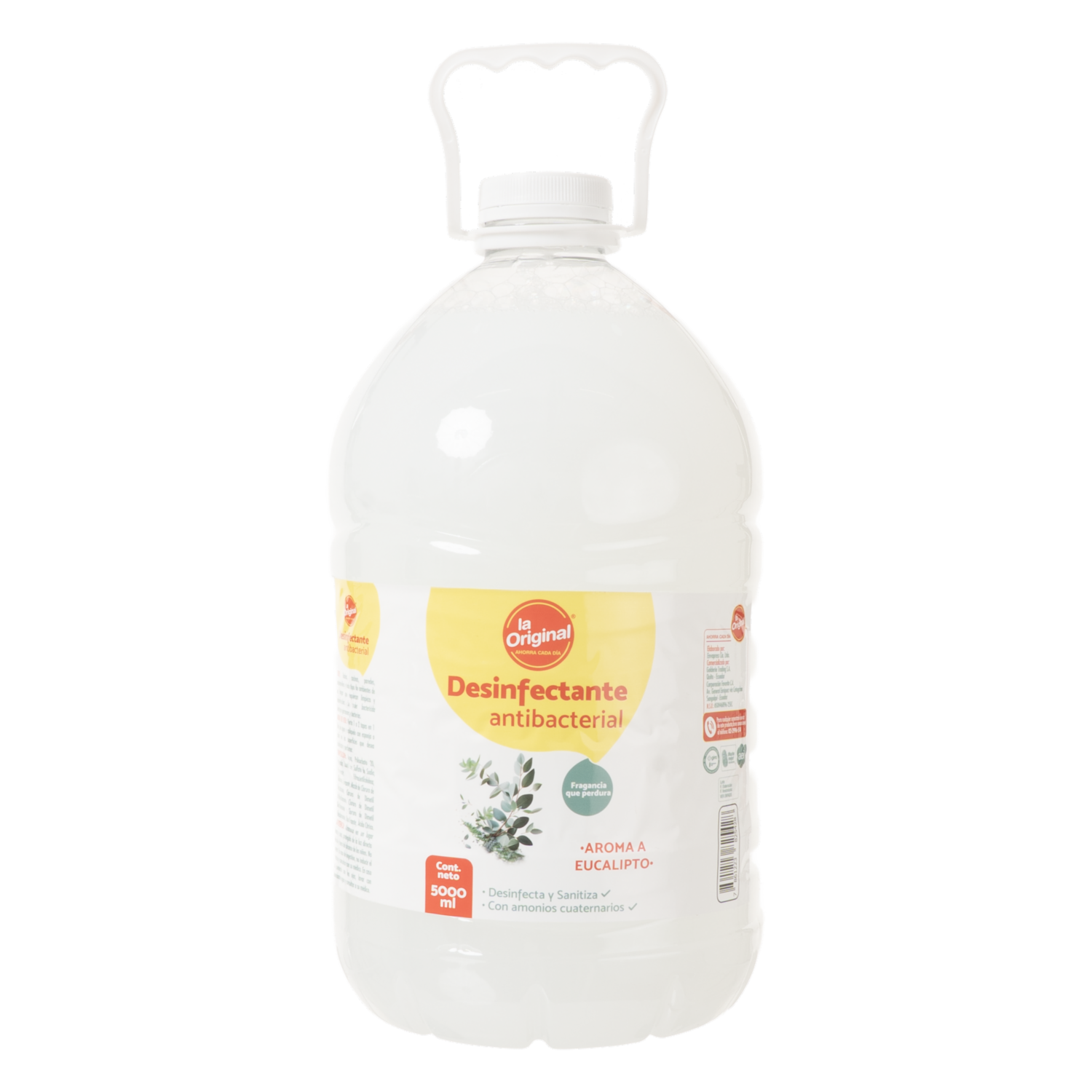 Desinfectante Antibacterial Aroma A Eucalipto LA ORIGINAL 5000 Ml