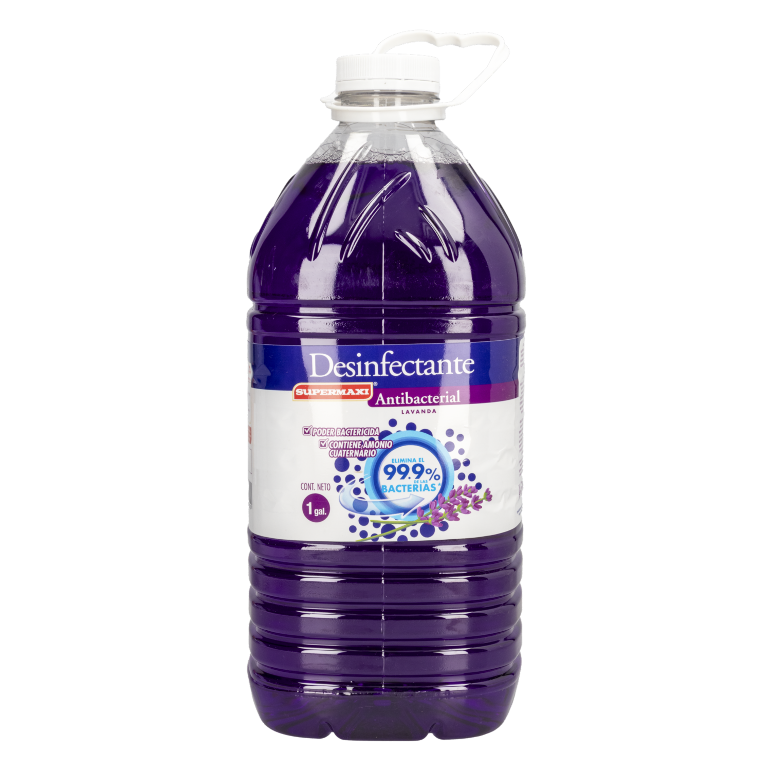 Desinfectante Antibacterial Fragancia  Lavanda SUPERMAXI 4 000 Ml