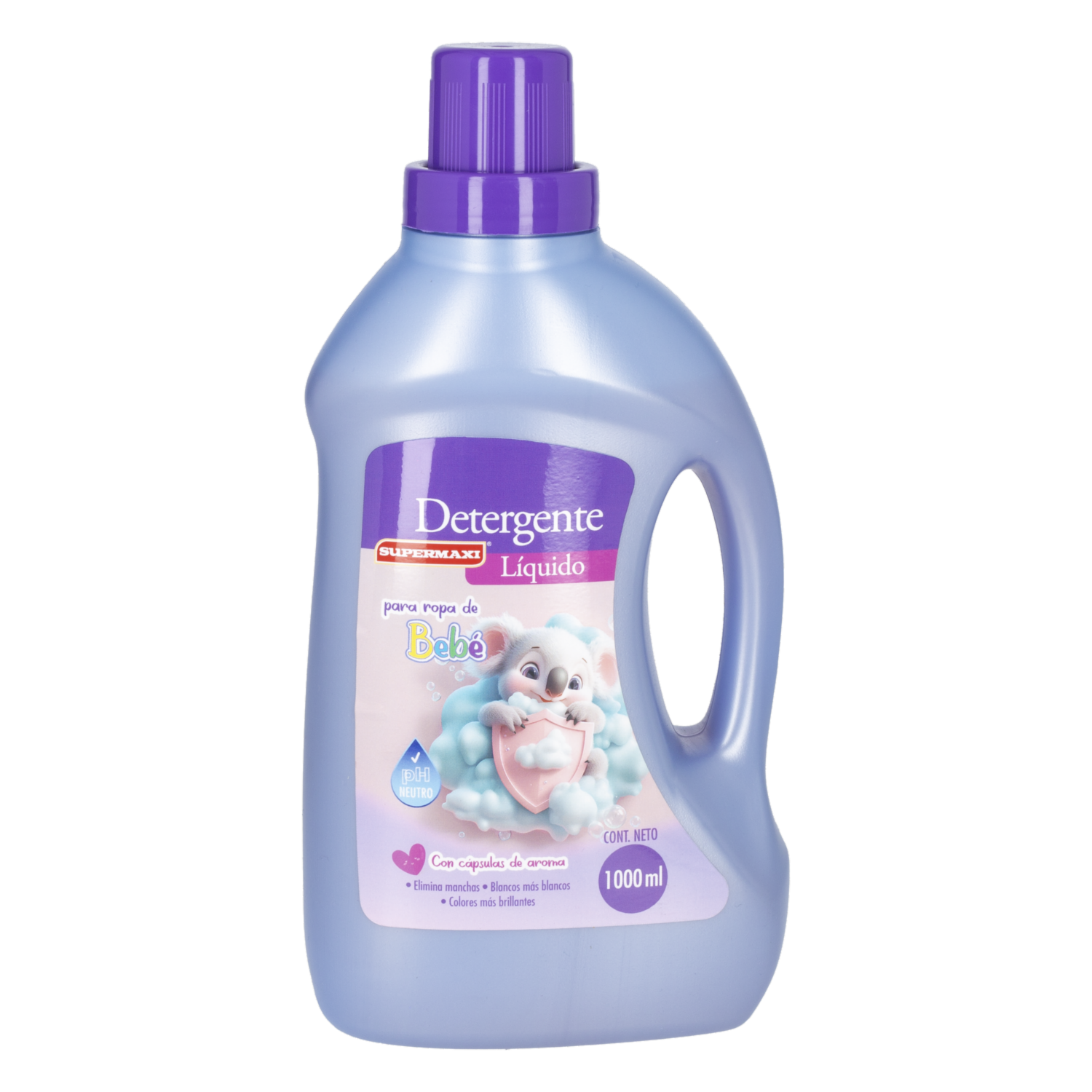 Detergente Líquido Para Ropa De Bebé Con Cápsulas De Aroma SUPERMAXI 1000 Ml