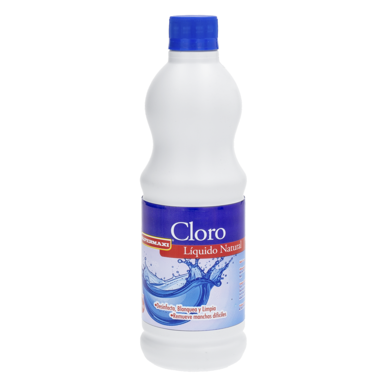 Cloro Líquido Natural SUPERMAXI 500 Ml
