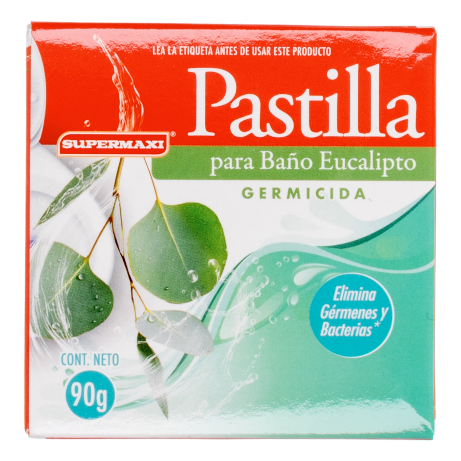 Pastilla Ambiental Para Baño Fragancia Eucalipto SUPERMAXI 95 G