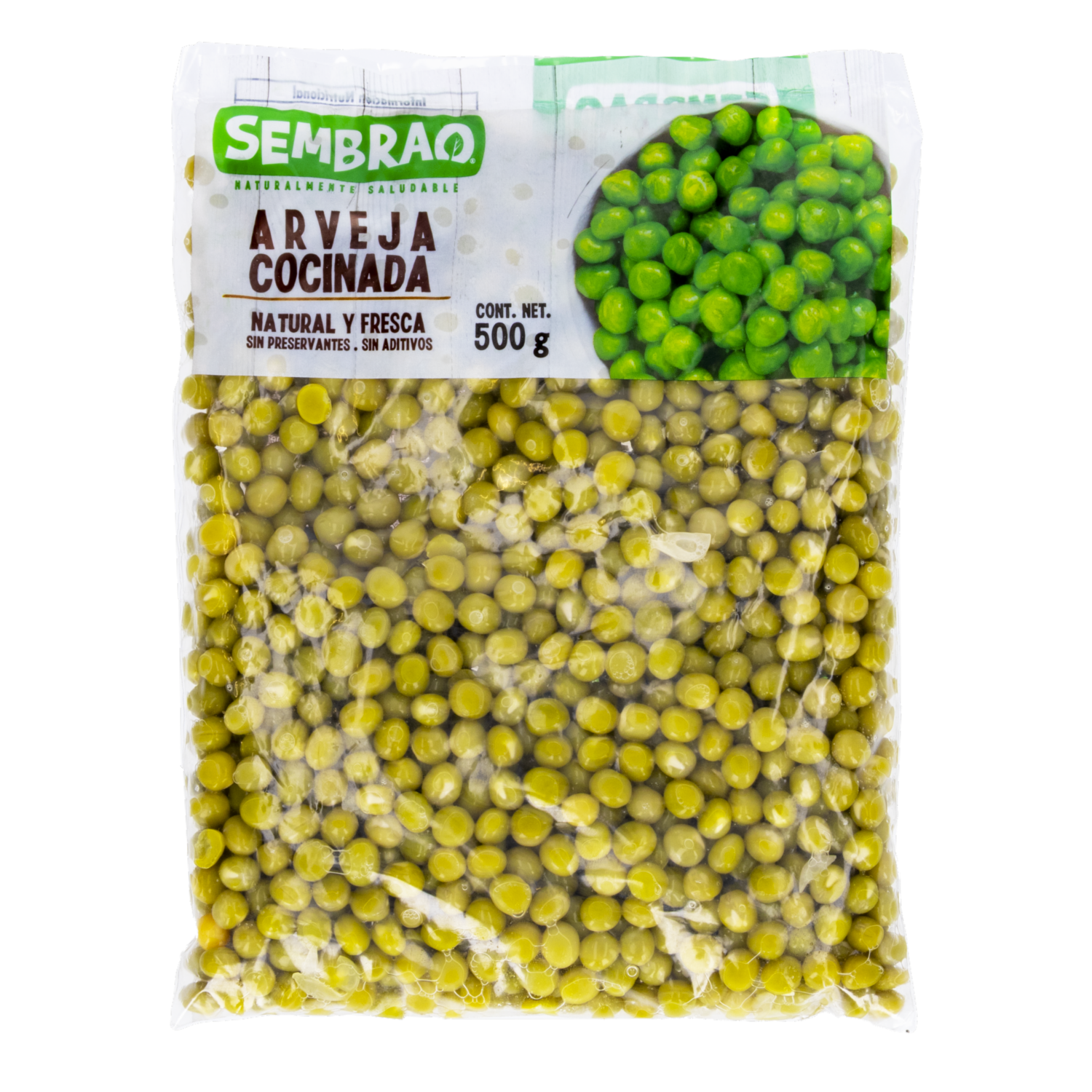 Arvejas Cocidas Al Vacío SEMBRAO 500 G