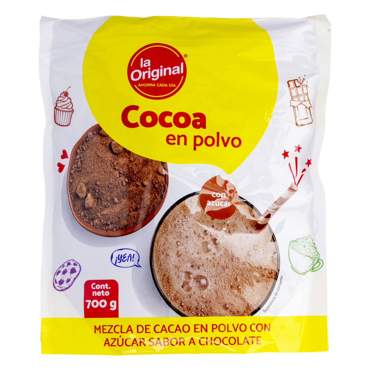 Cocoa En Polvo LA ORIGINAL 700 G