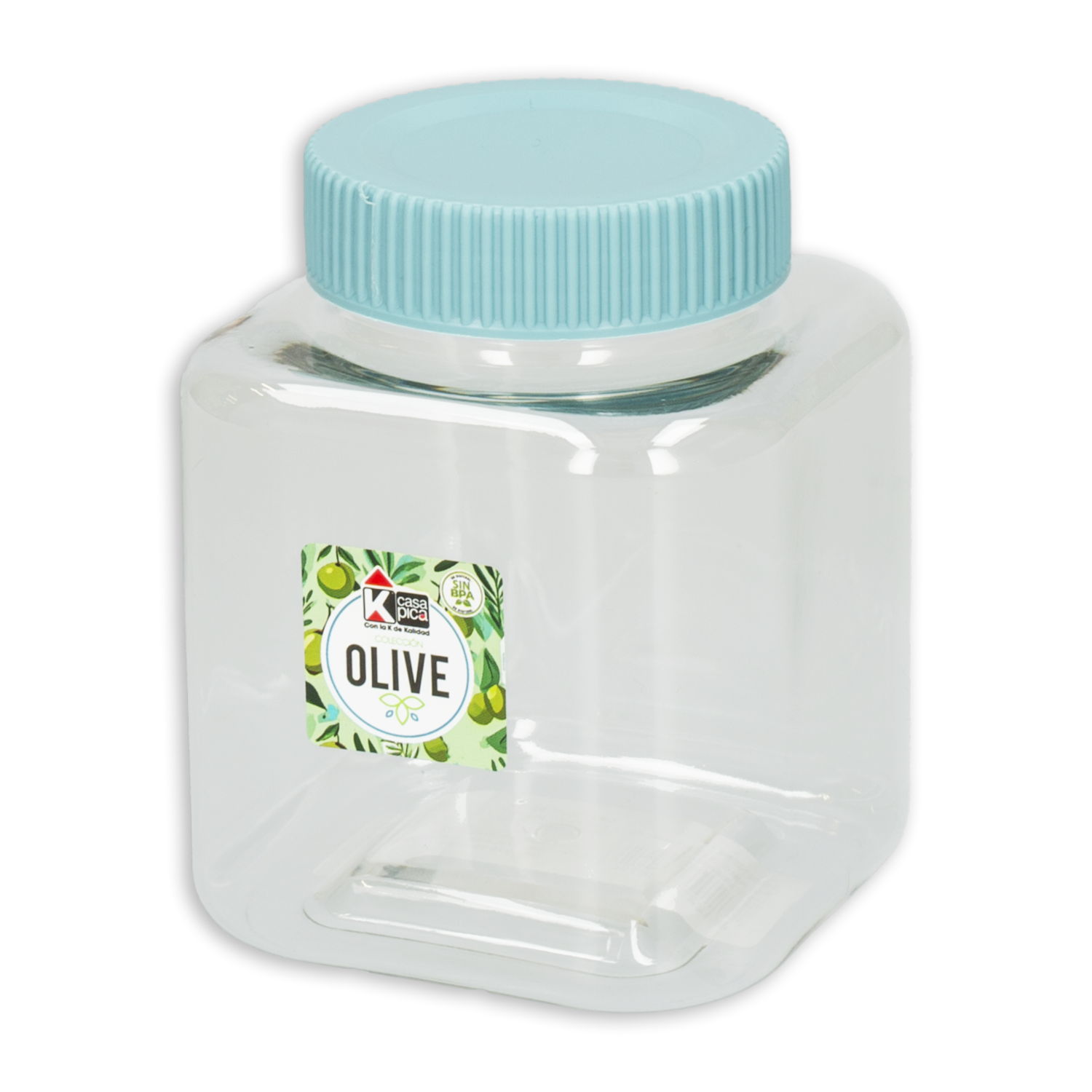 Mini Pomo Repostero Línea Olive Celeste CASA PICA 600 Ml