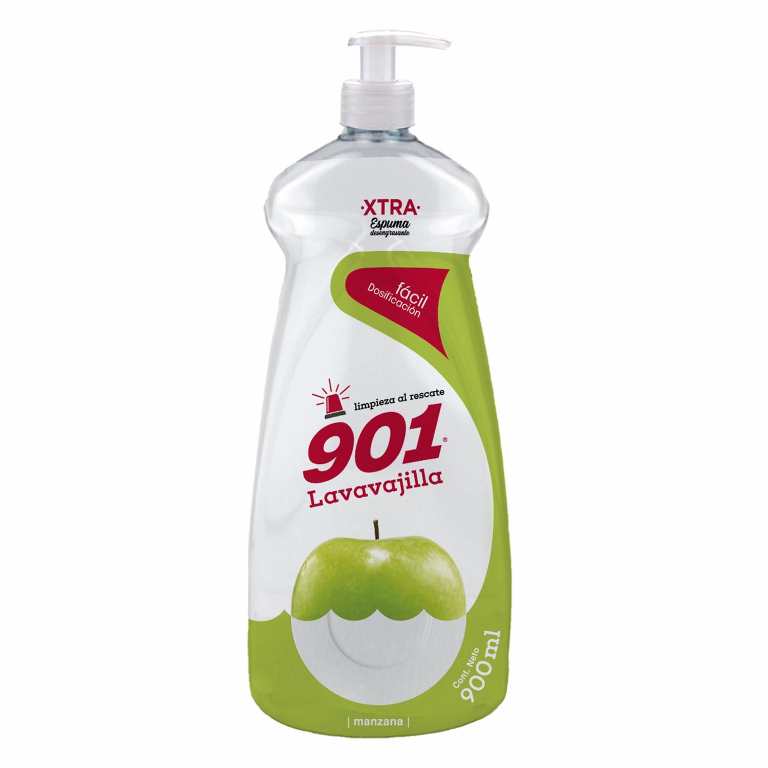 Lavavajilla Líquido Manzana Canela 901 900 Ml