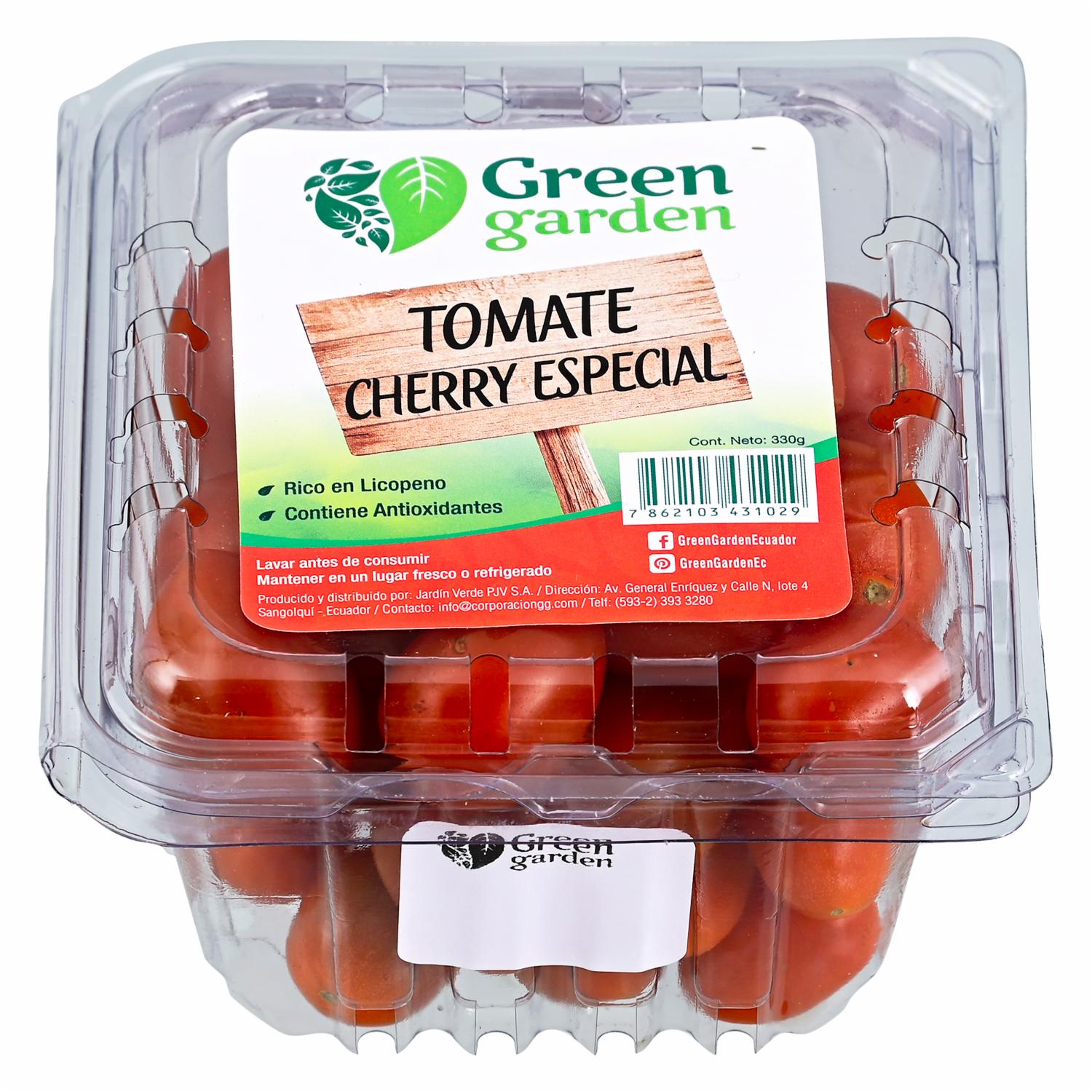 Tomate Cherry Perita GREEN GARDEN 330 G