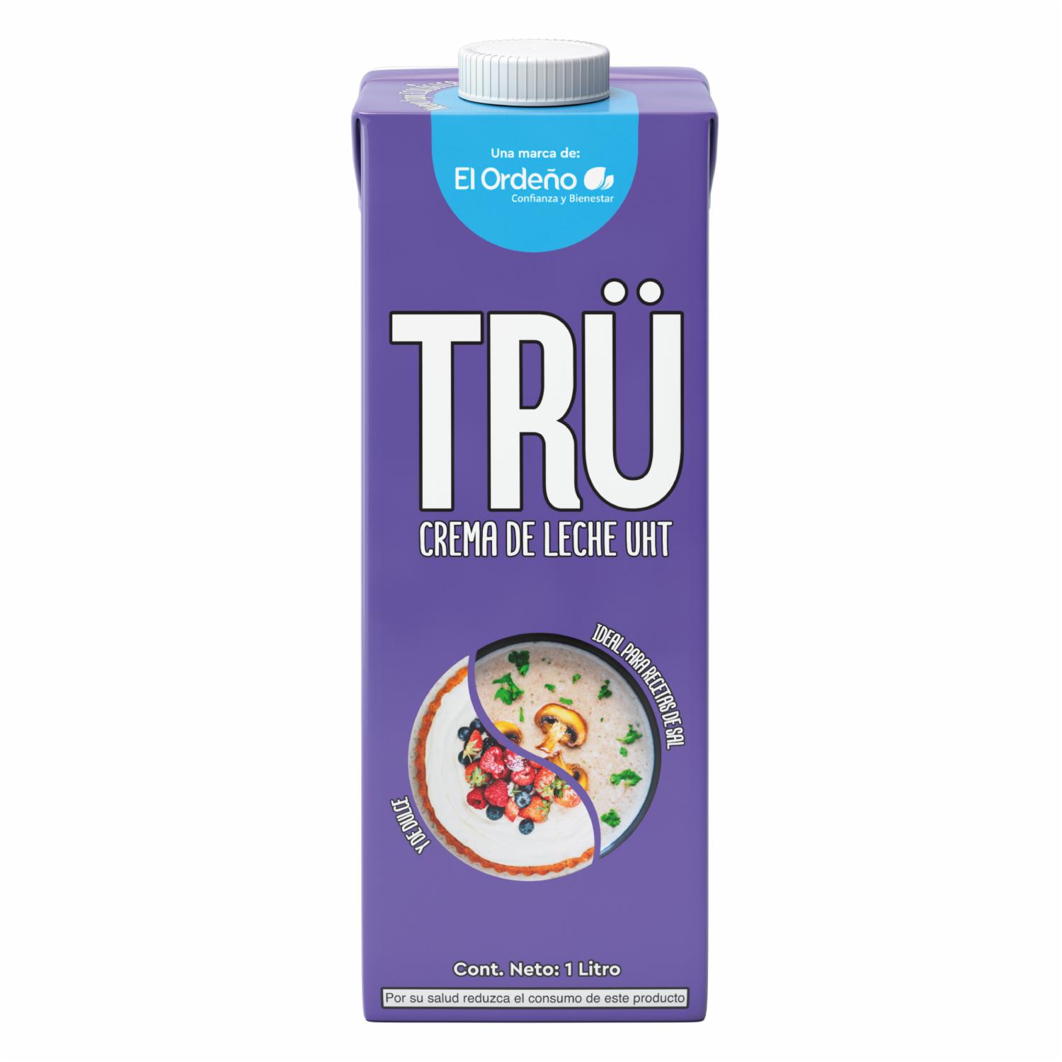 Crema De Leche UHT TRÜ 1 Litro