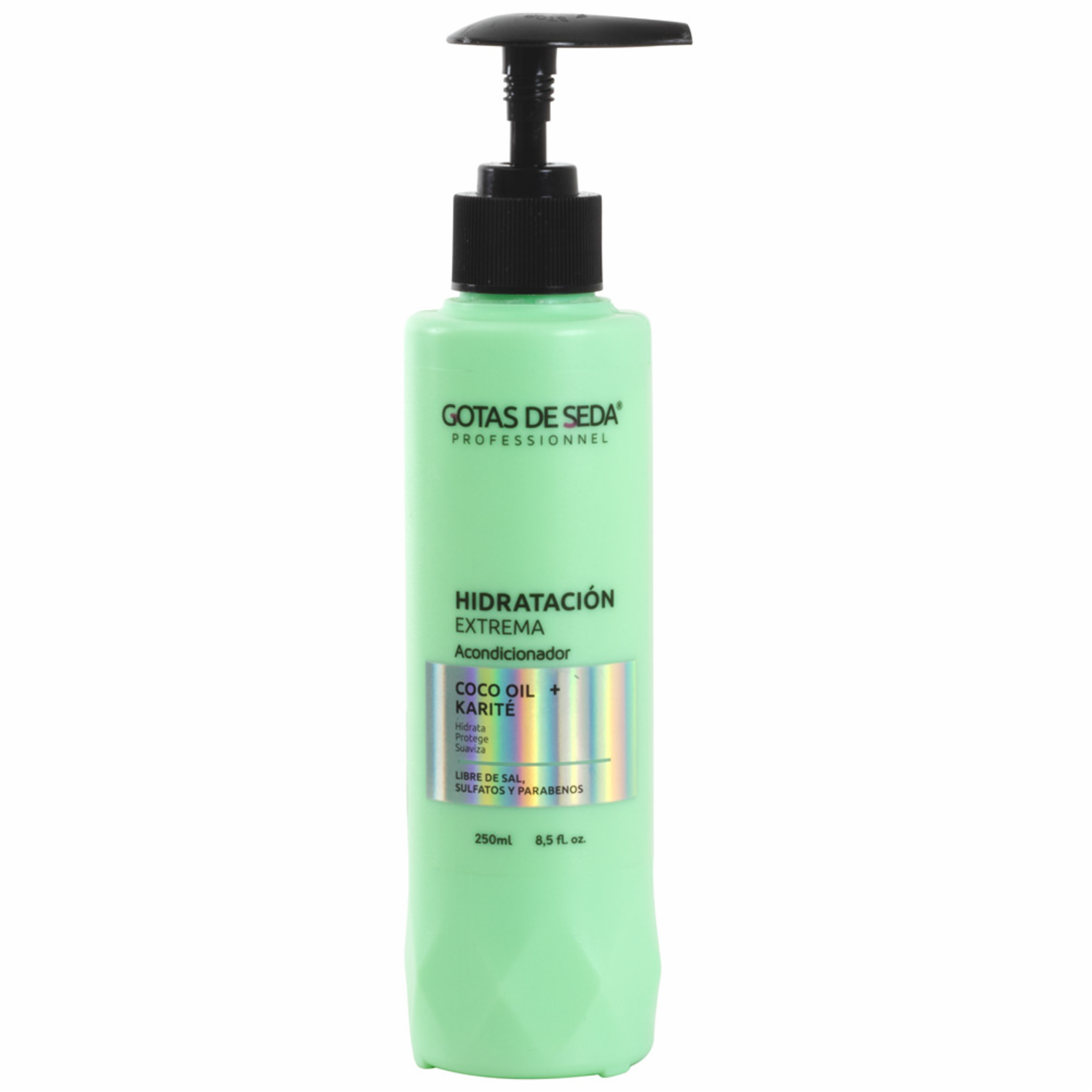Acondicionador De Cabello Coco Y Karité Hidratación Extrema GOTAS DE SEDA 250 Ml