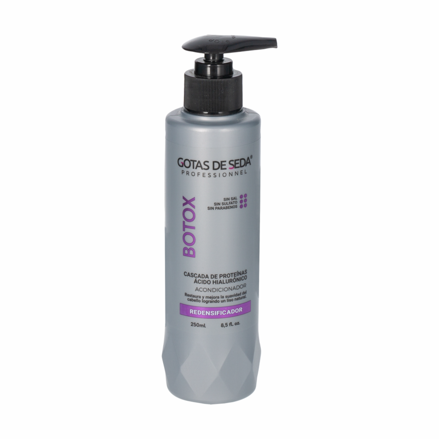 Acondicionador De Cabello Botox Cascada De Proteínas GOTAS DE SEDA 250 Ml