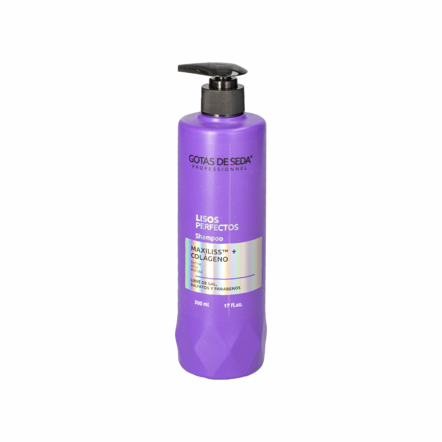 Shampoo De Cabello Lisos Perfectos GOTAS DE SEDA 500 Ml
