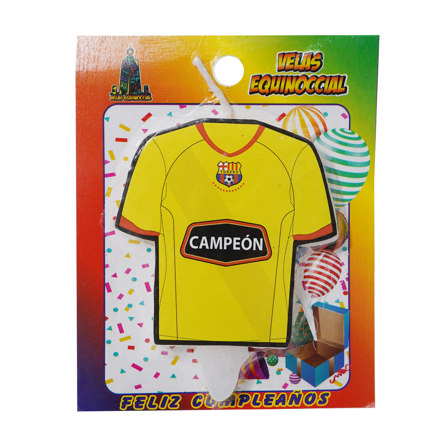 Vela De Cumpleaños VELAS EQUINOCCIAL Camiseta Barcelona