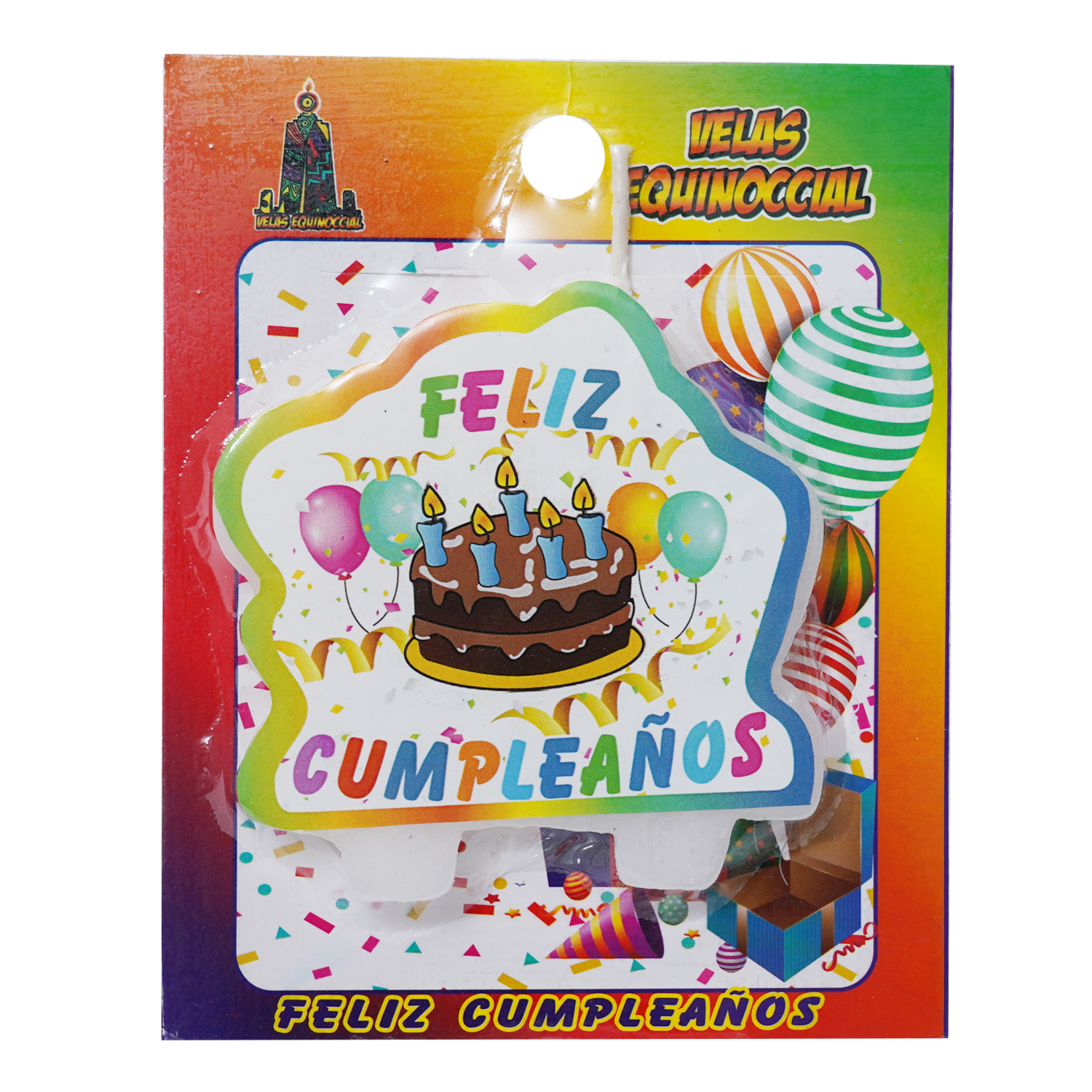 Vela De Cumpleaños VELAS EQUINOCCIAL Feliz Cumpleaños