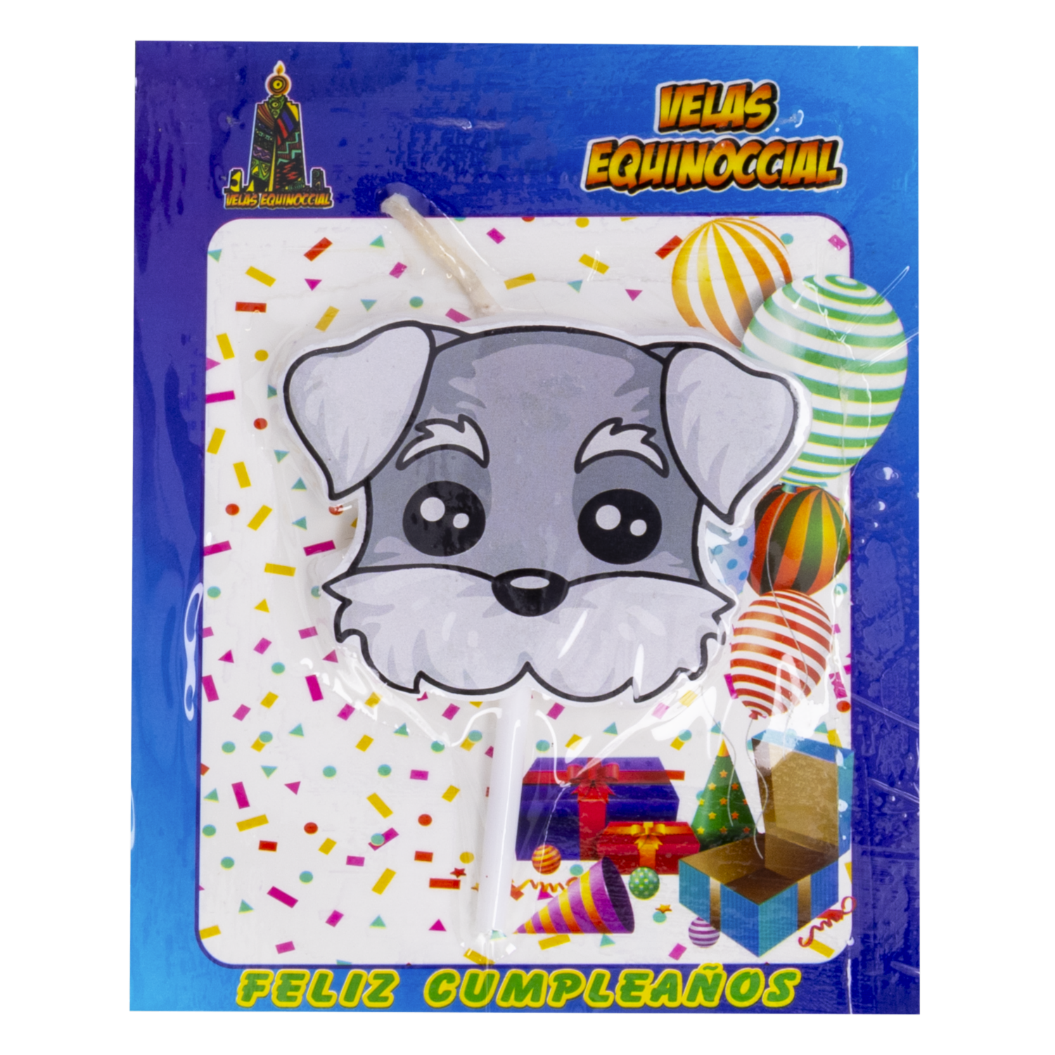 Vela Cumpleaños Para Mascota Balu VELAS EQUINOCCIAL Unidad