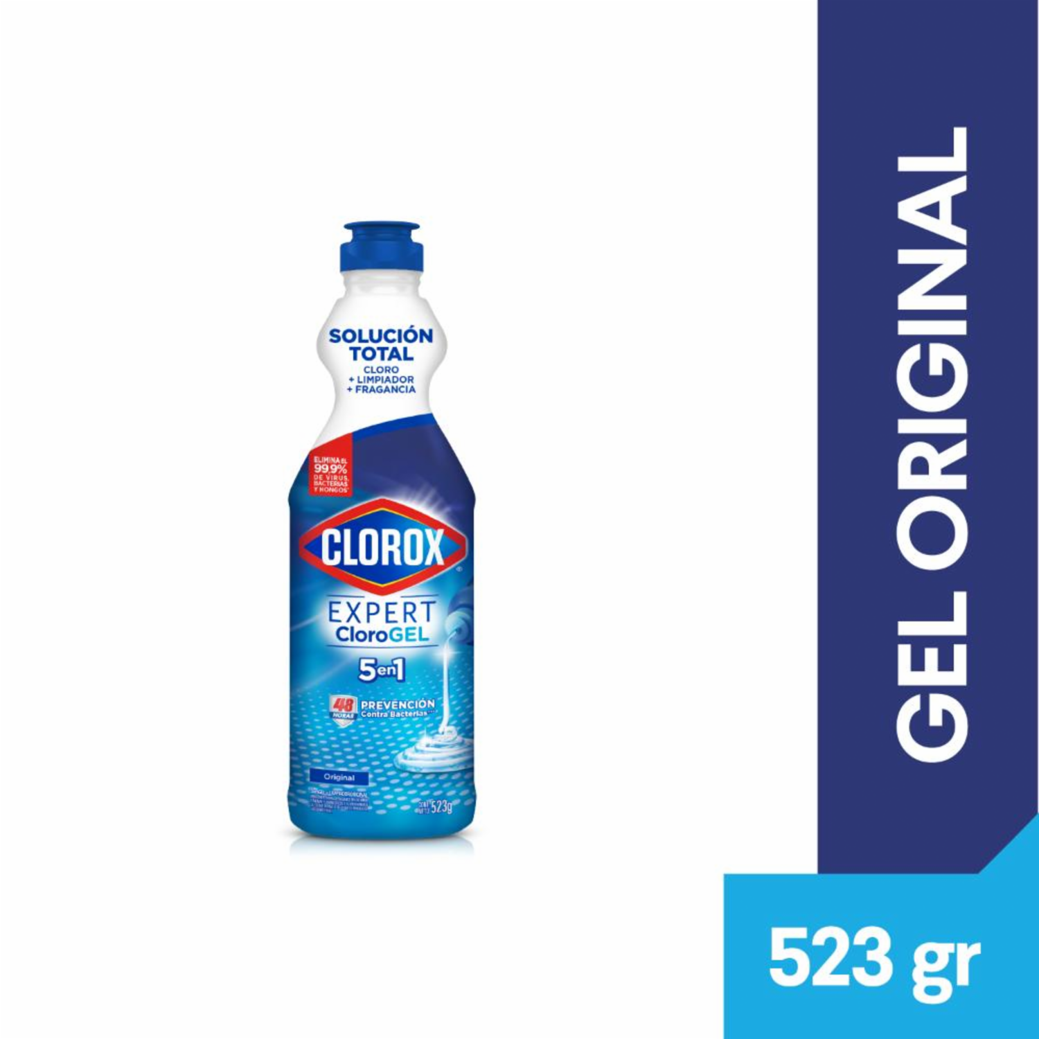 Cloro En Gel Original Botella CLOROX 523 G