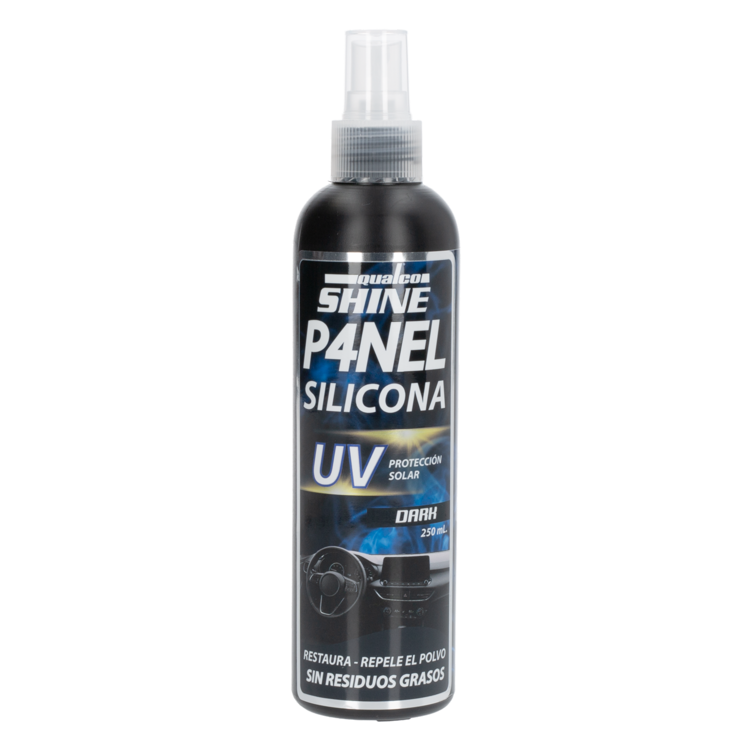 Silicona Para Panel Premium Dark QUALCO 250 Ml