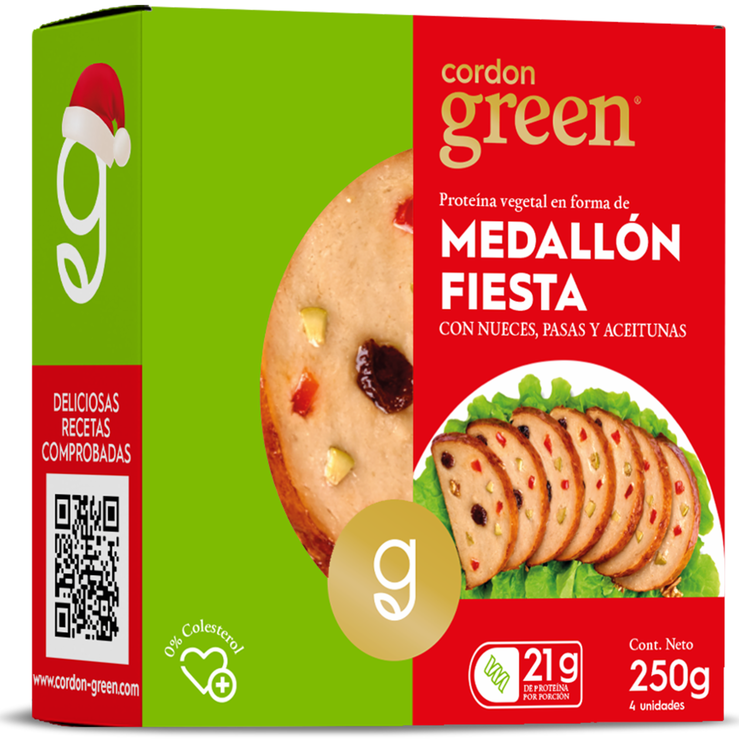 Medallón Fiesta CORDON GREEN 250 G