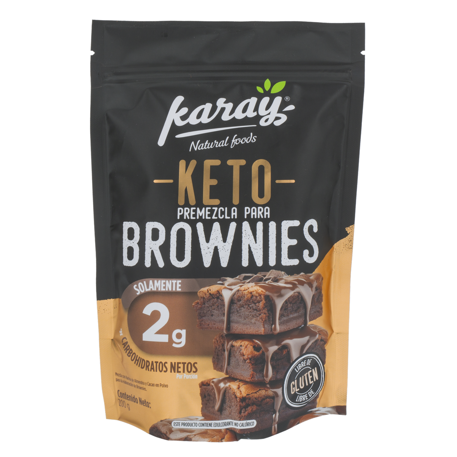 Premezcla Para Brownies Keto KARAY 200 G