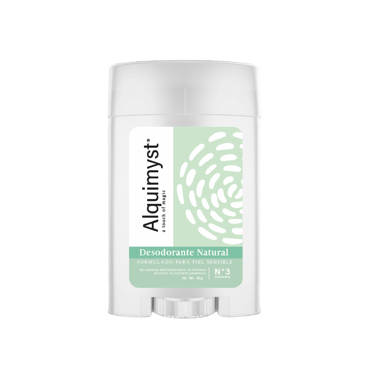 Desodorante En Barra Natural Piel  Sensible ALQUIMYST 45 G