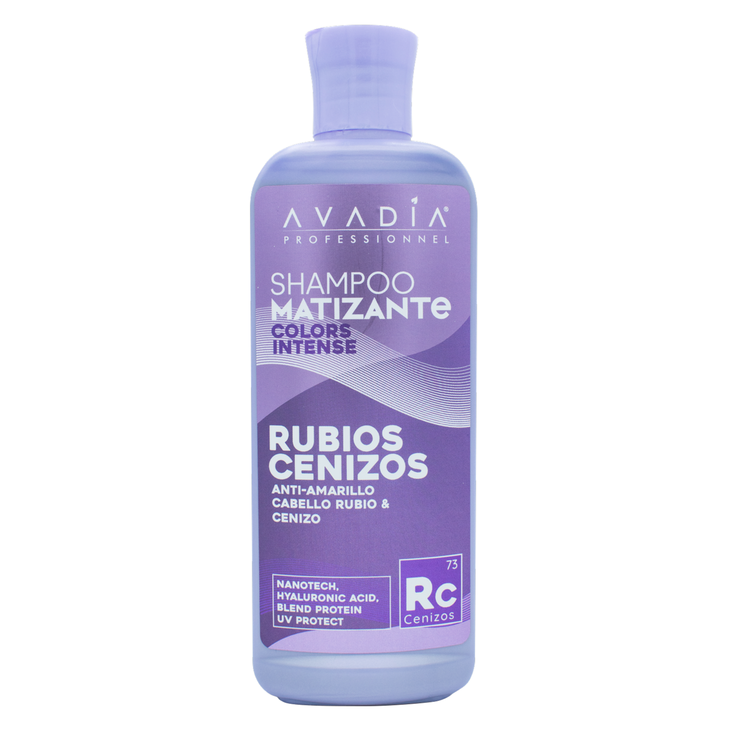 Shampoo De Cabello Color Intense Professionel Rubios Cenizos AVADÍA 300 Ml