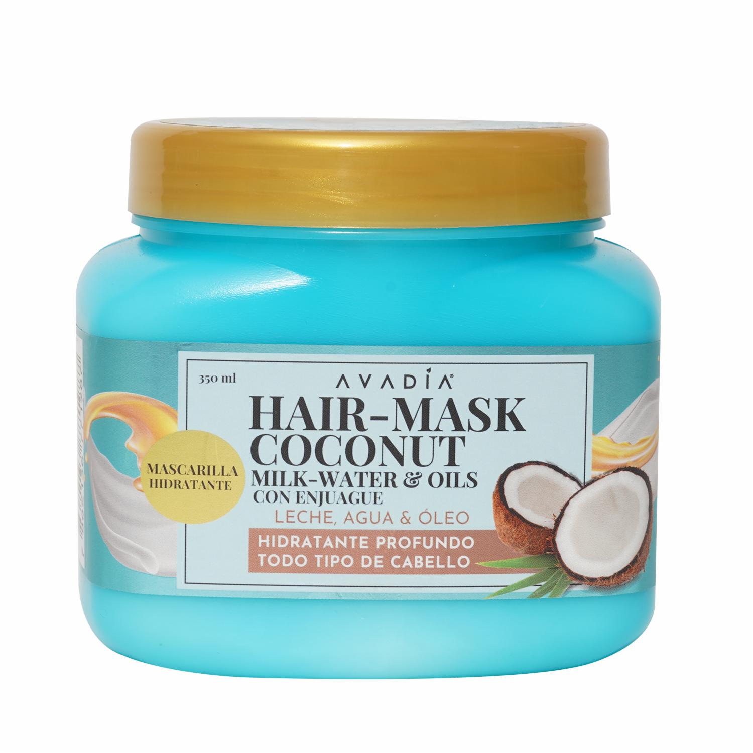 Mascara Capilar Hidratante Profundo Coconut AVADÍA 350 Ml