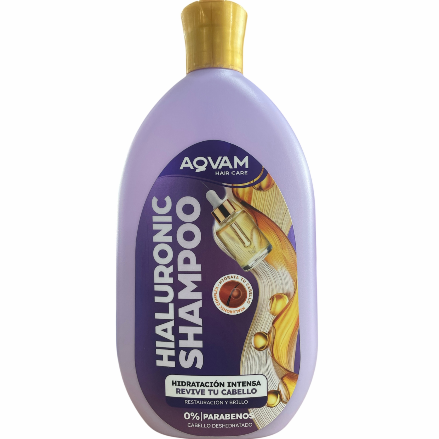 Shampoo Para Cabello Hidratante Hialuronic AQVAM 510 Ml
