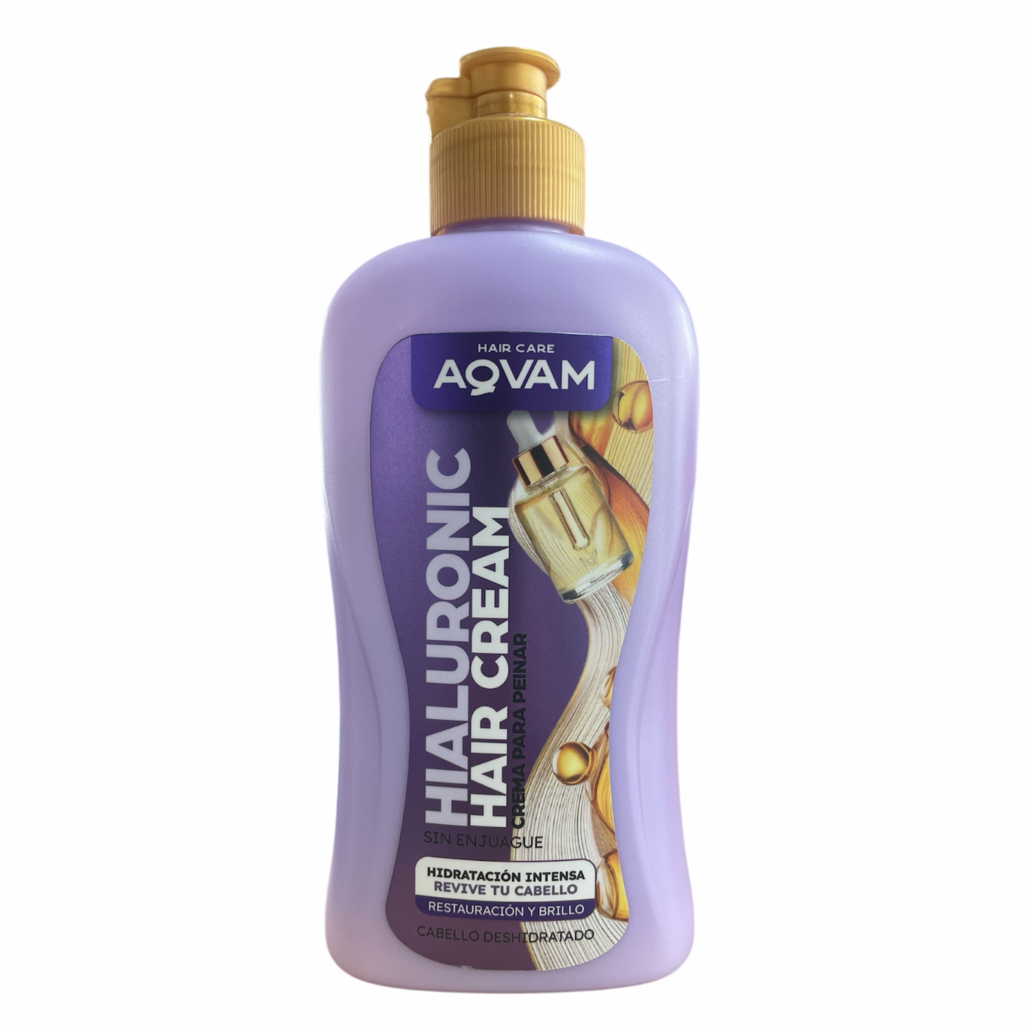 Crema Para Peinar Hidratante Hialuronic AQVAM 275 Ml