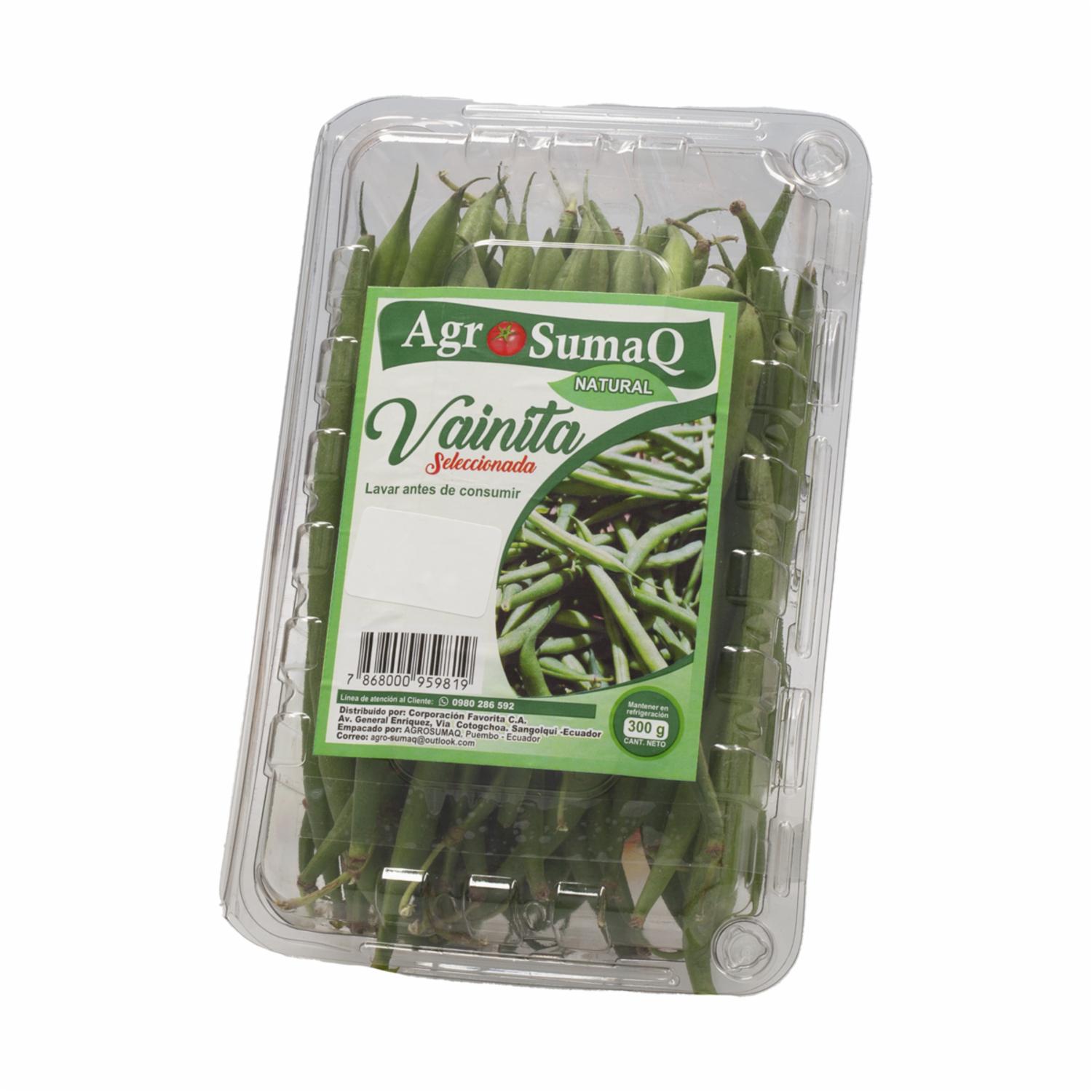 Vainita Fresca Empacada AGROSUMAQ 300 G