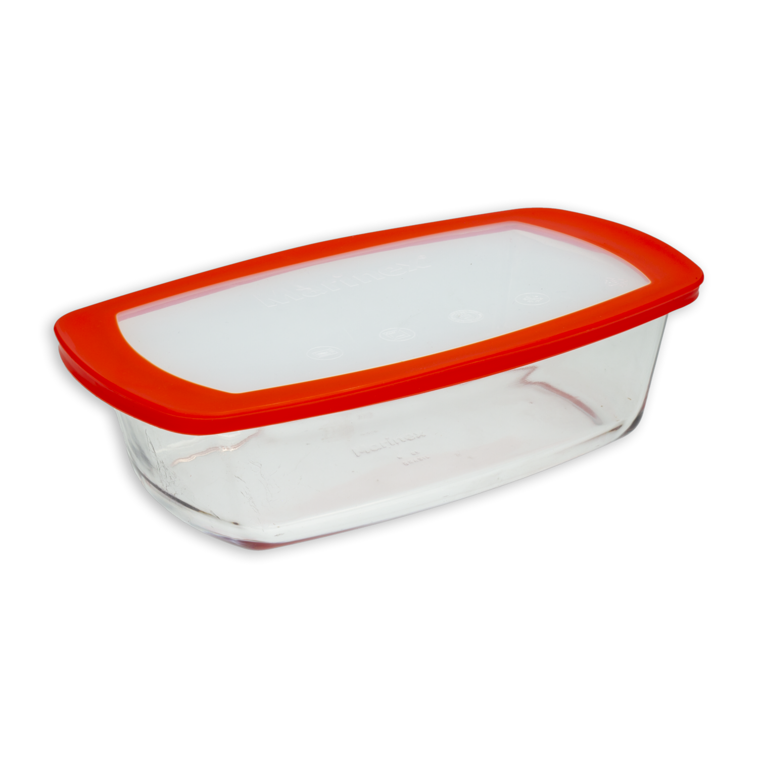 Molde Refractario Rectangular Para Pan Con Tapa MARINEX 1.5 Litros