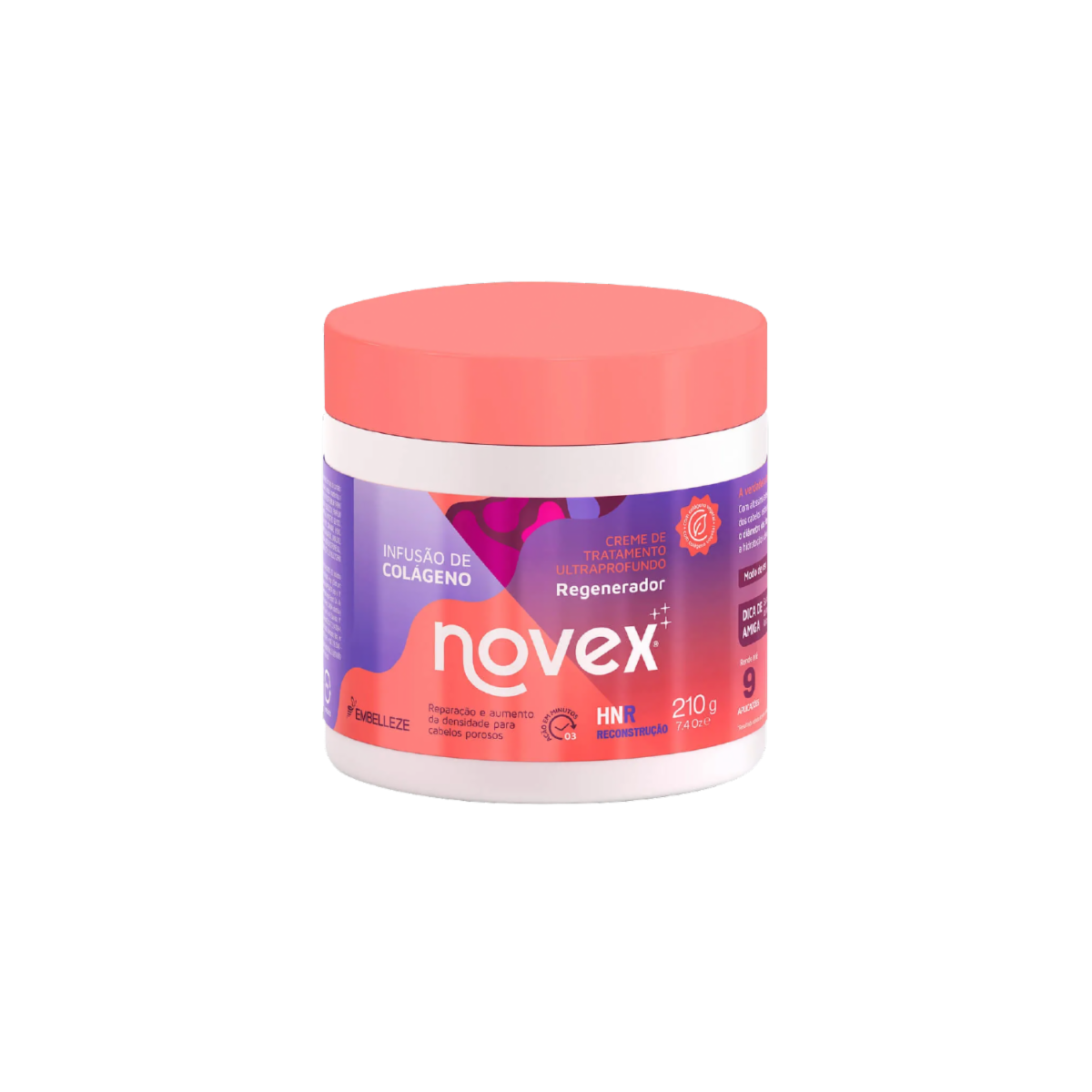 Tratamiento Capilar Regenerador Con Infusión De Colágeno NOVEX 210 G
