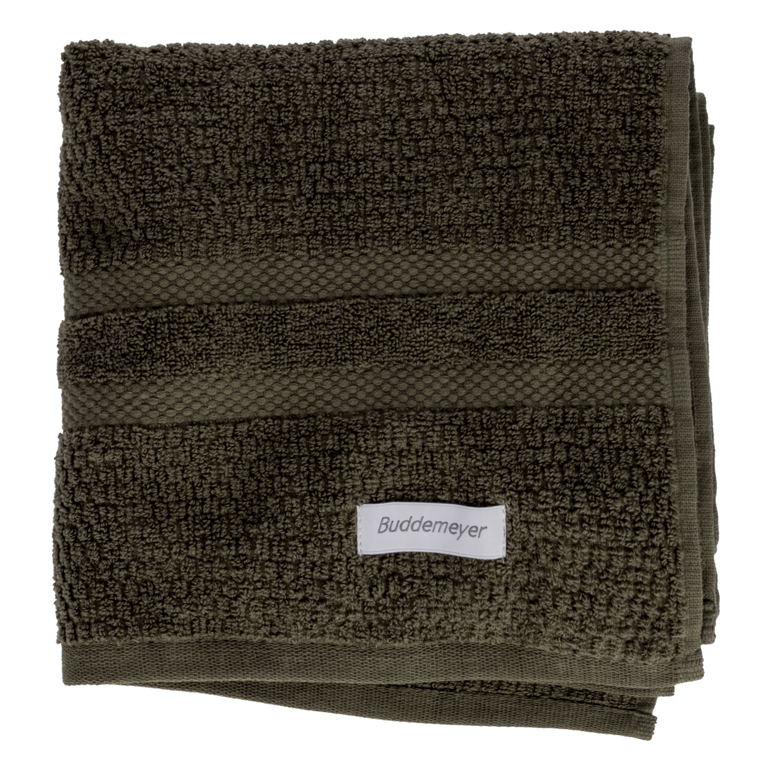 Toalla Para Manos Diseño Vanilla Extra Soft Grafito BUDDEMEYER 80X48 Cm