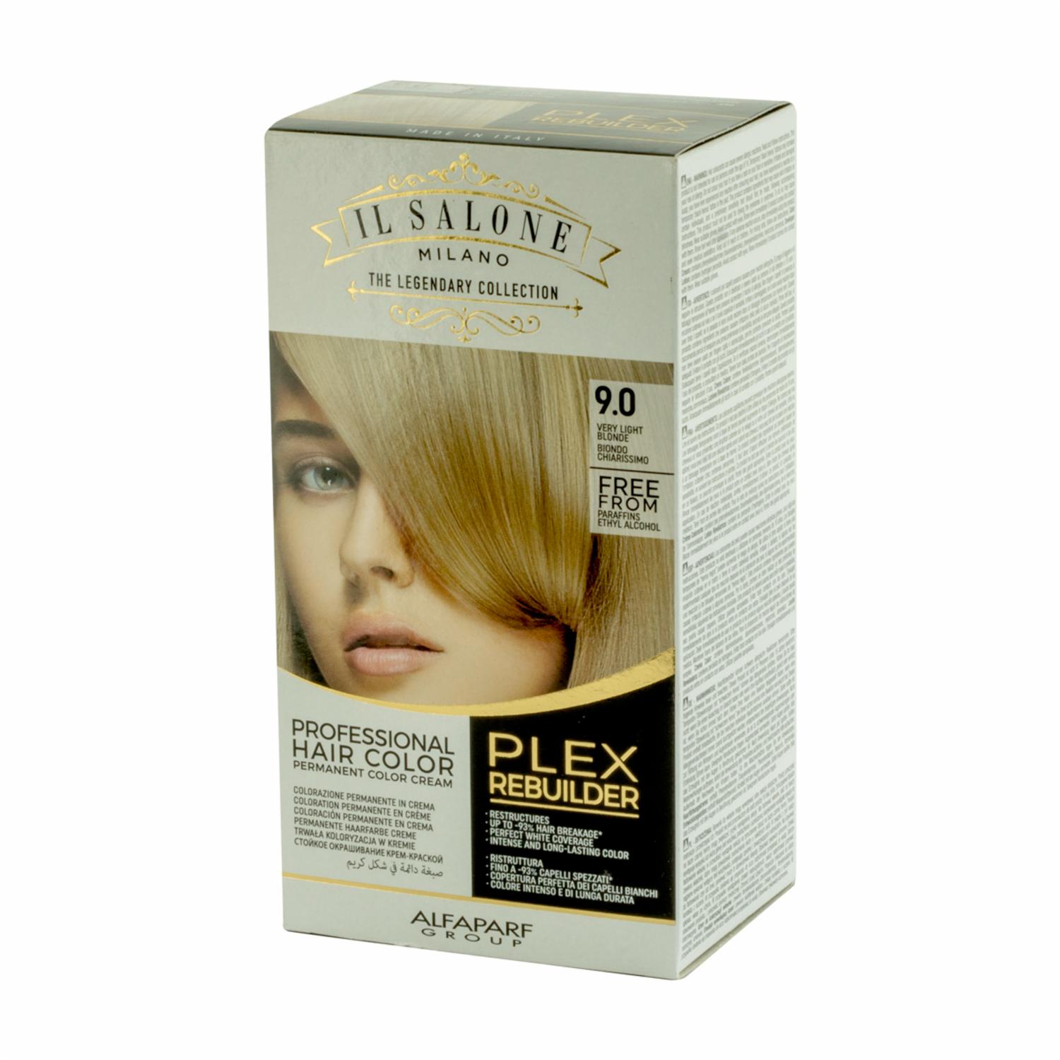 Tinte De Cabello Tono 9 Rubio Claro IL SALONE MILANO Paquete