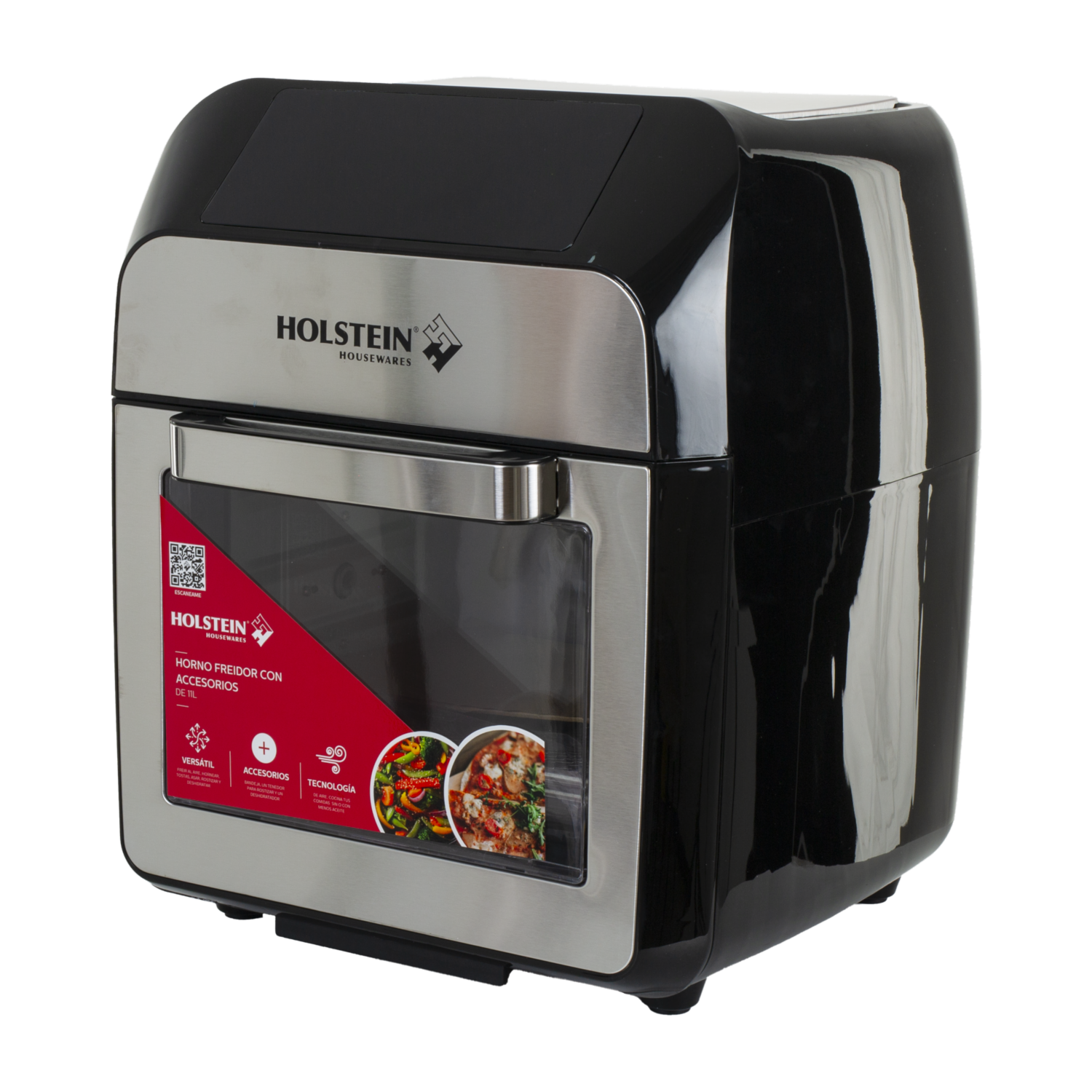 Horno Freidor De Aire HH-09179008SS HOLSTEIN 11 Litros