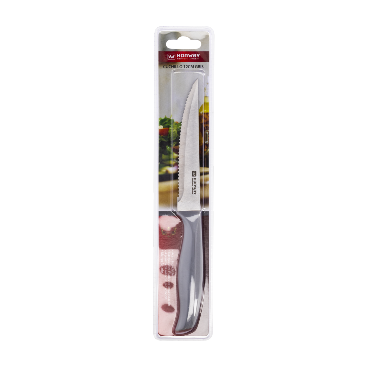 Cuchillo Gris HONWAY 12 CM
