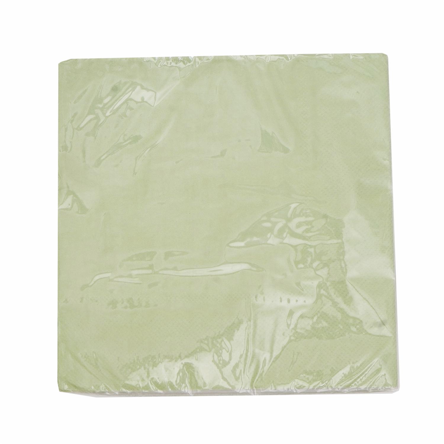 Servilleta Macarrón Verde 33 x 33 cm DFHO 20 Unidades
