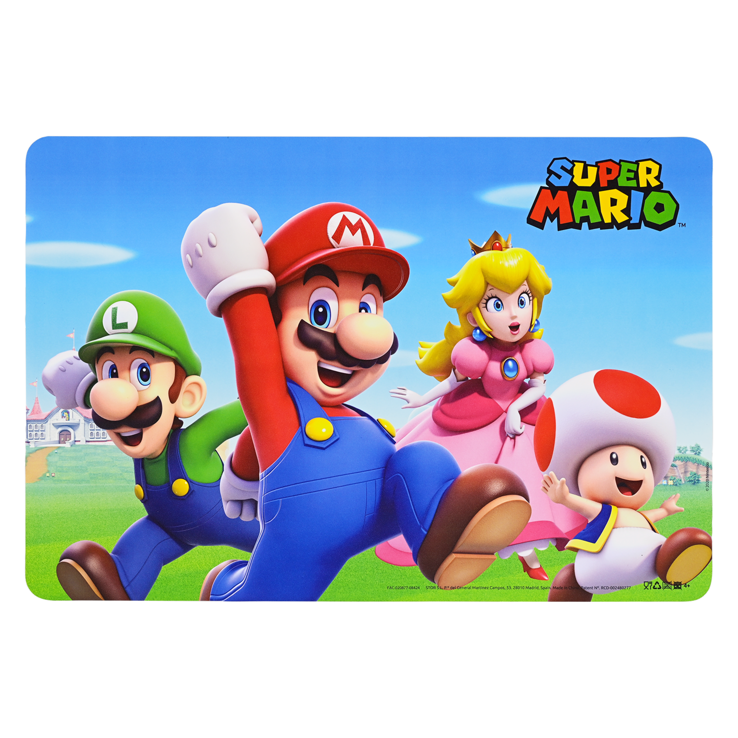 Individual Super Mario NINTENDO Rectangular