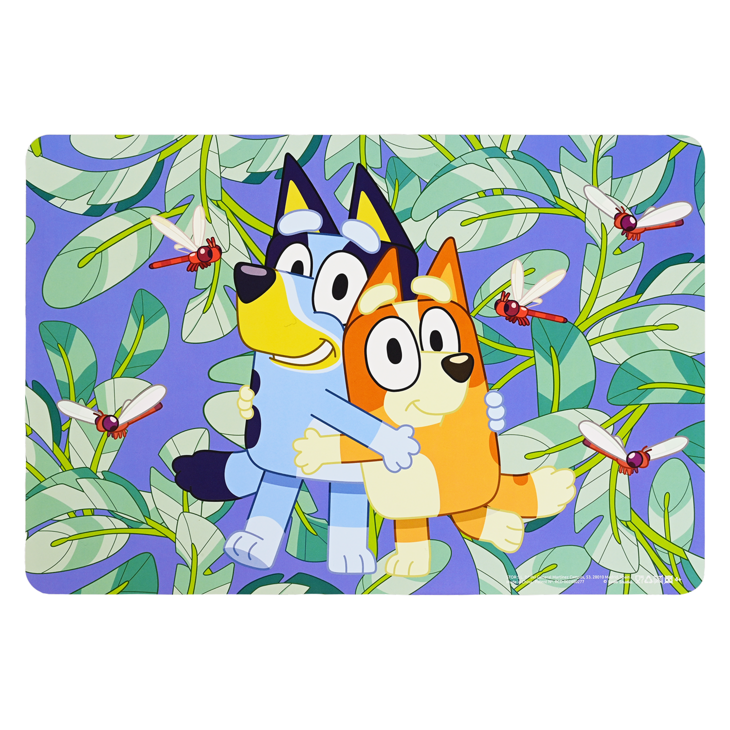 Individual Bluey DISNEY Rectangular