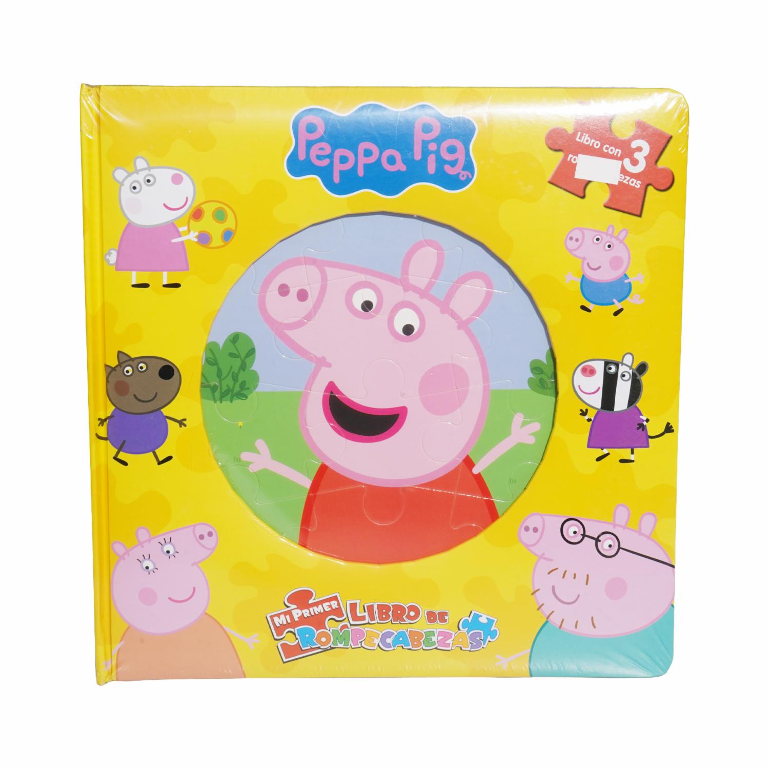 Libro Peppa Pig Mi Primer Libro De Rompecabezas PHIDAL 5 Páginas