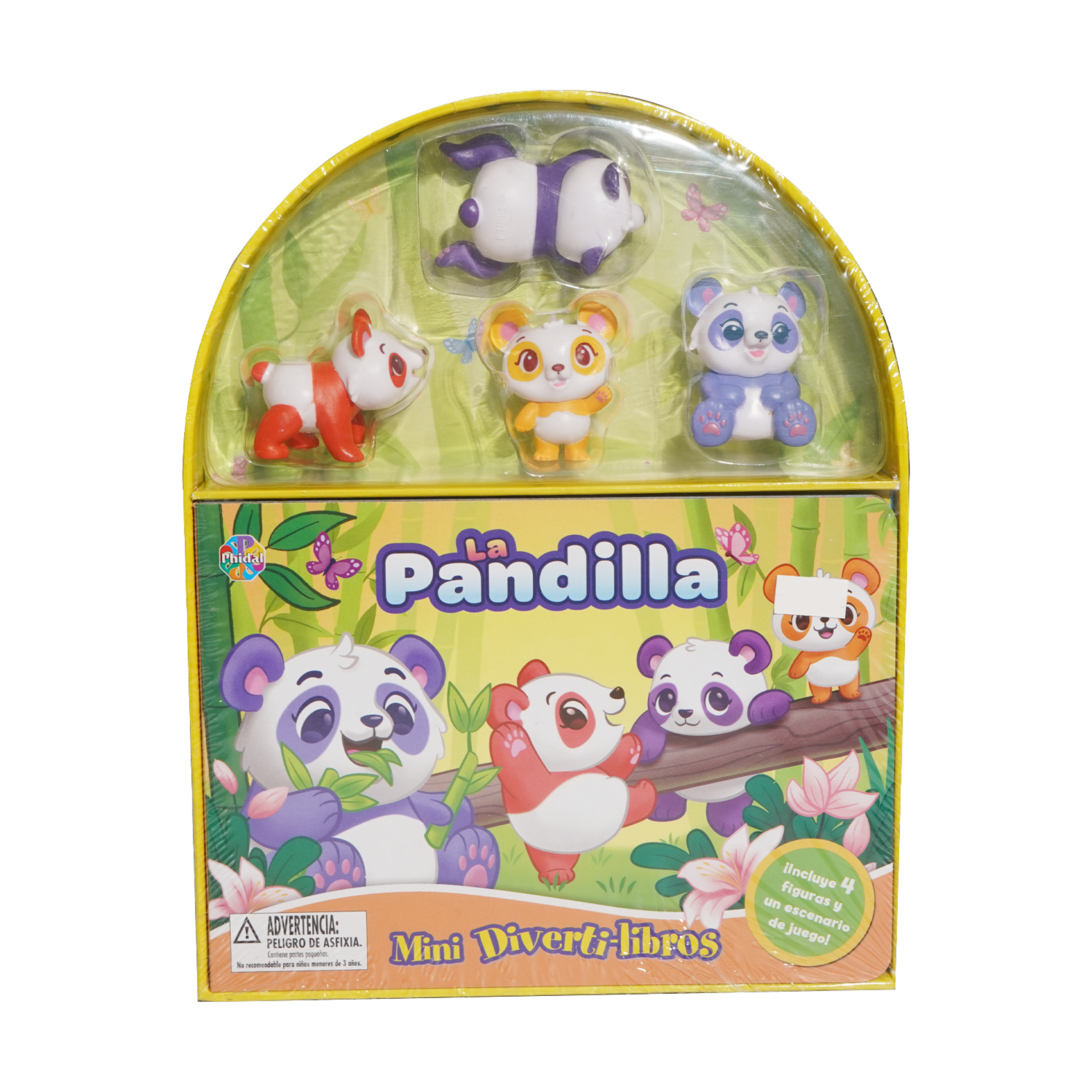 Libro La Pandilla Mini Divertilibros PHIDAL 12 Páginas