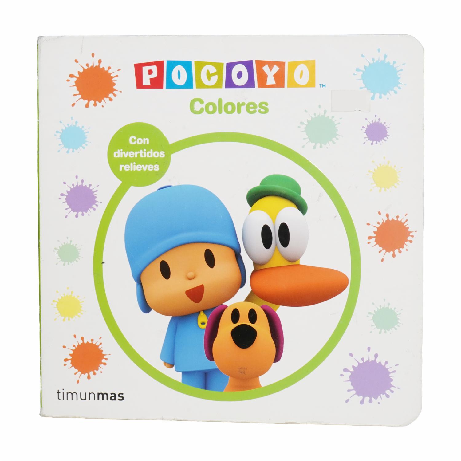 Libro Pocoyo Colores ZINKIA 34 Páginas