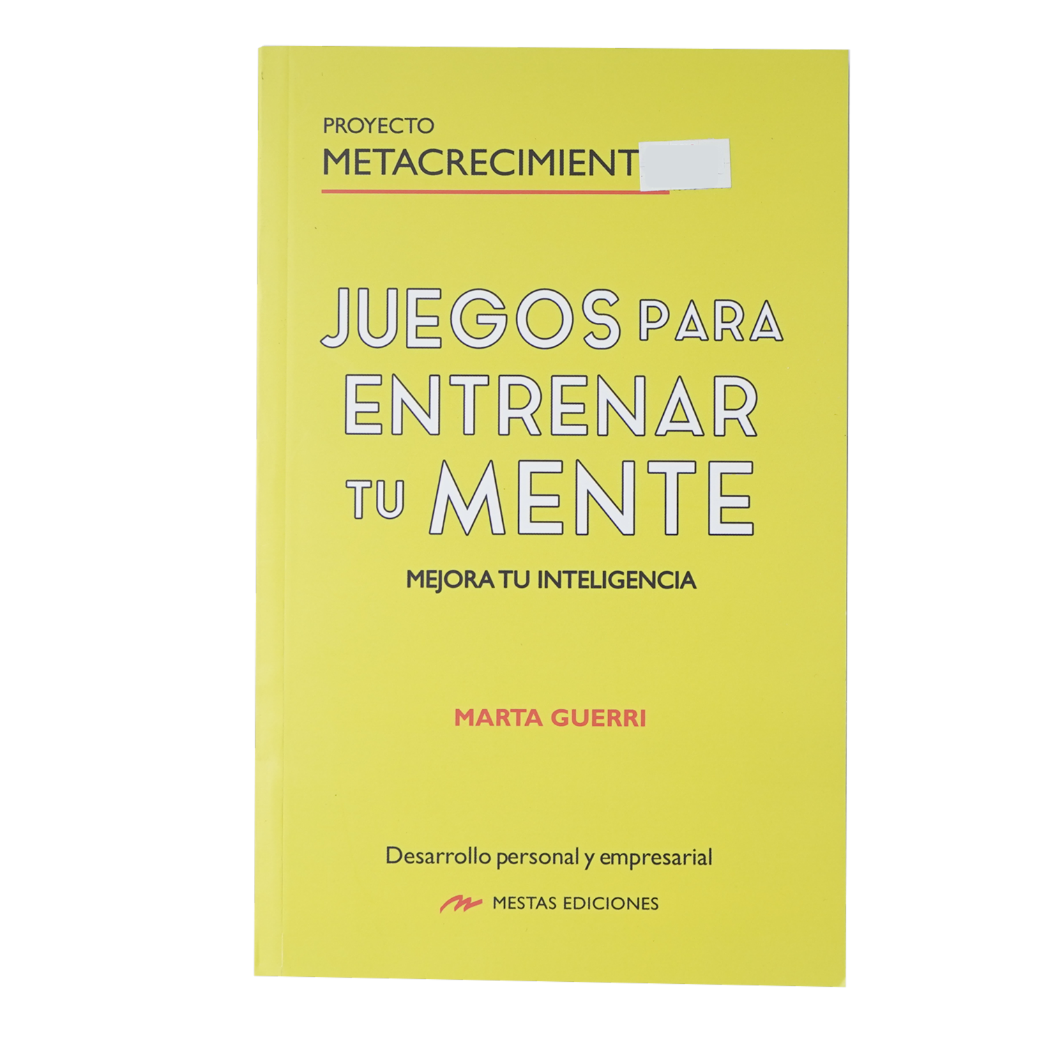 Libro Juegos Para Entrenar Tu Mente MESTAS 158 Páginas