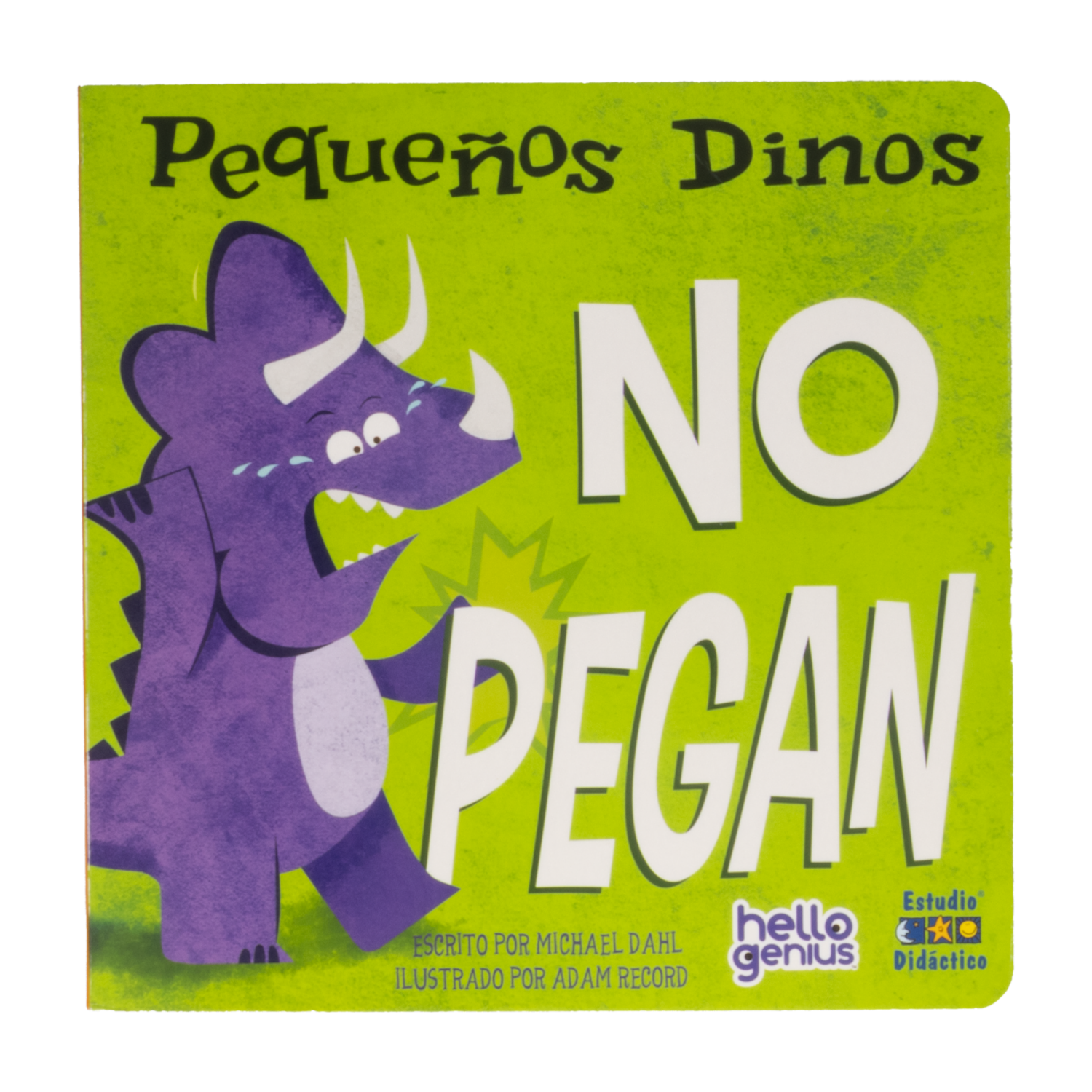 Libro Pequeños Dinos No Pegan ESTUDIO DIDACTICO 18 Páginas