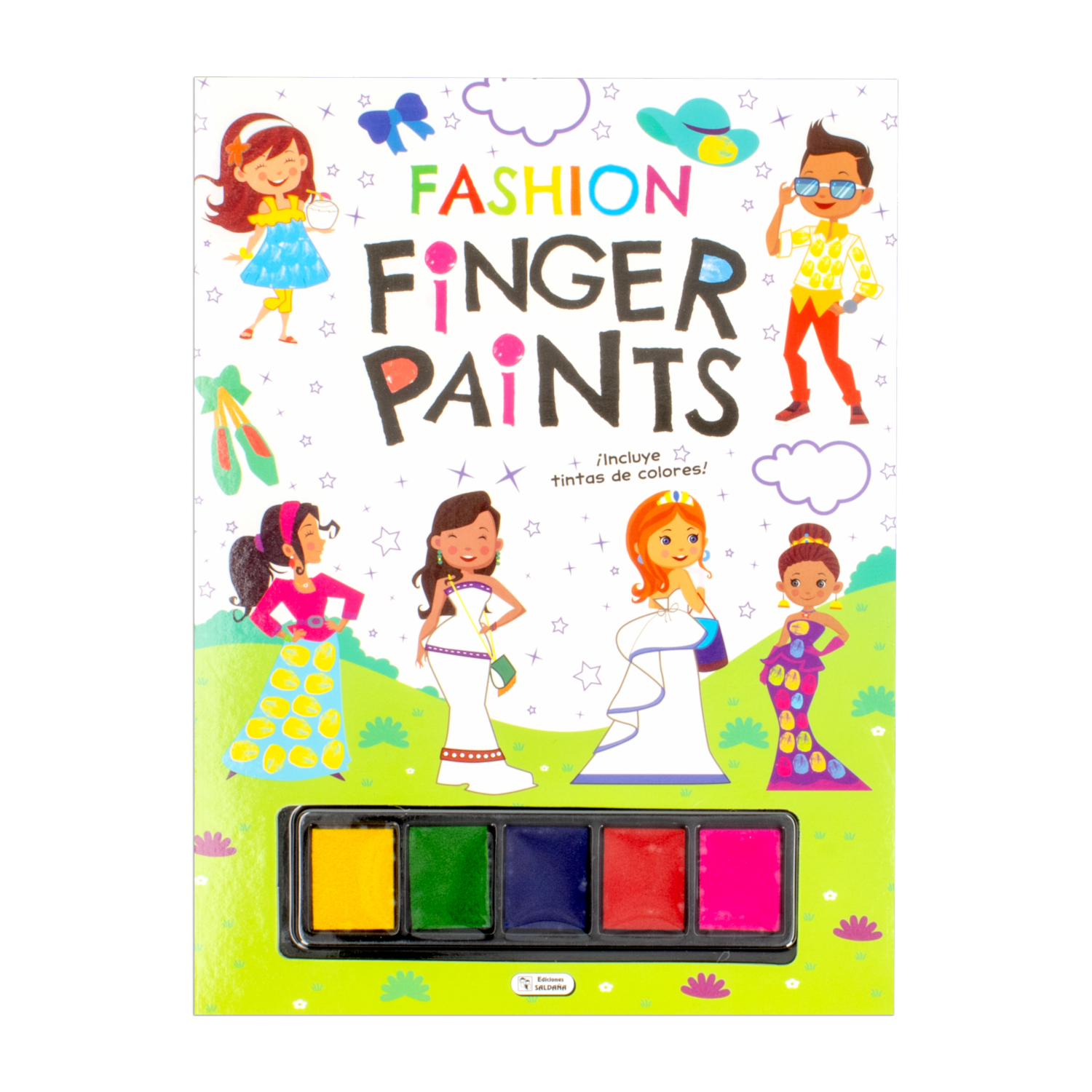 Libro Animales Finger Paints EDICIONES SALDAÑA Unidad